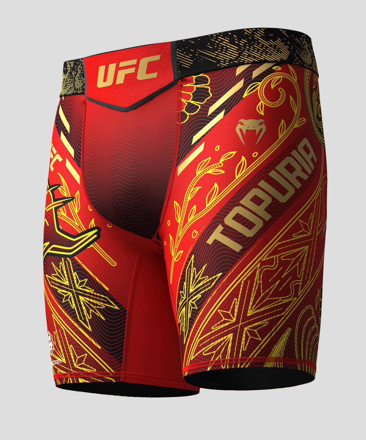 Men's UFC Unrivaled by Venum Red Ilia Topuria Vale Tudo Short