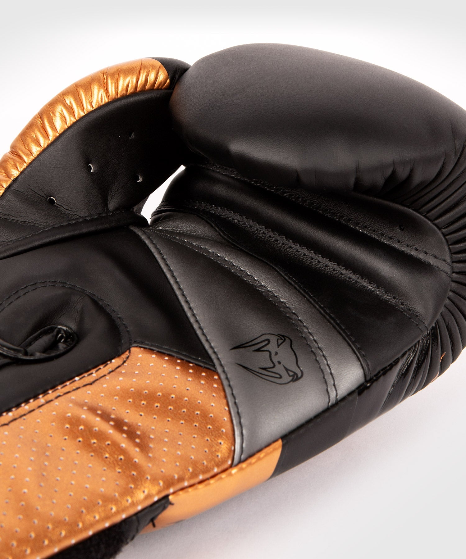 Venum Elite Evo Boxing Gloves - Black/Bronze - Venum