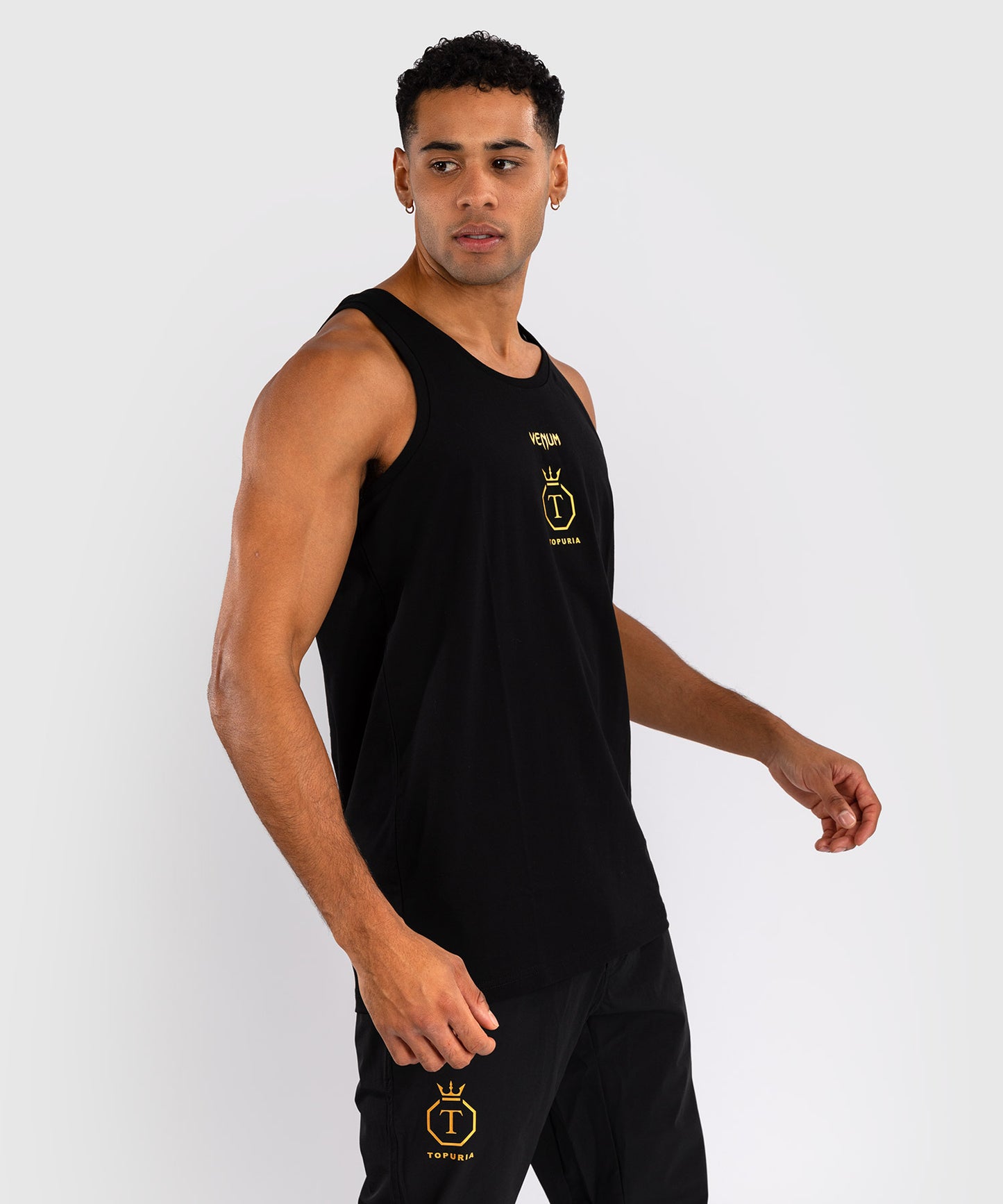 Venum x Ilia Topuria Unmatched Tank Top - Black/Gold