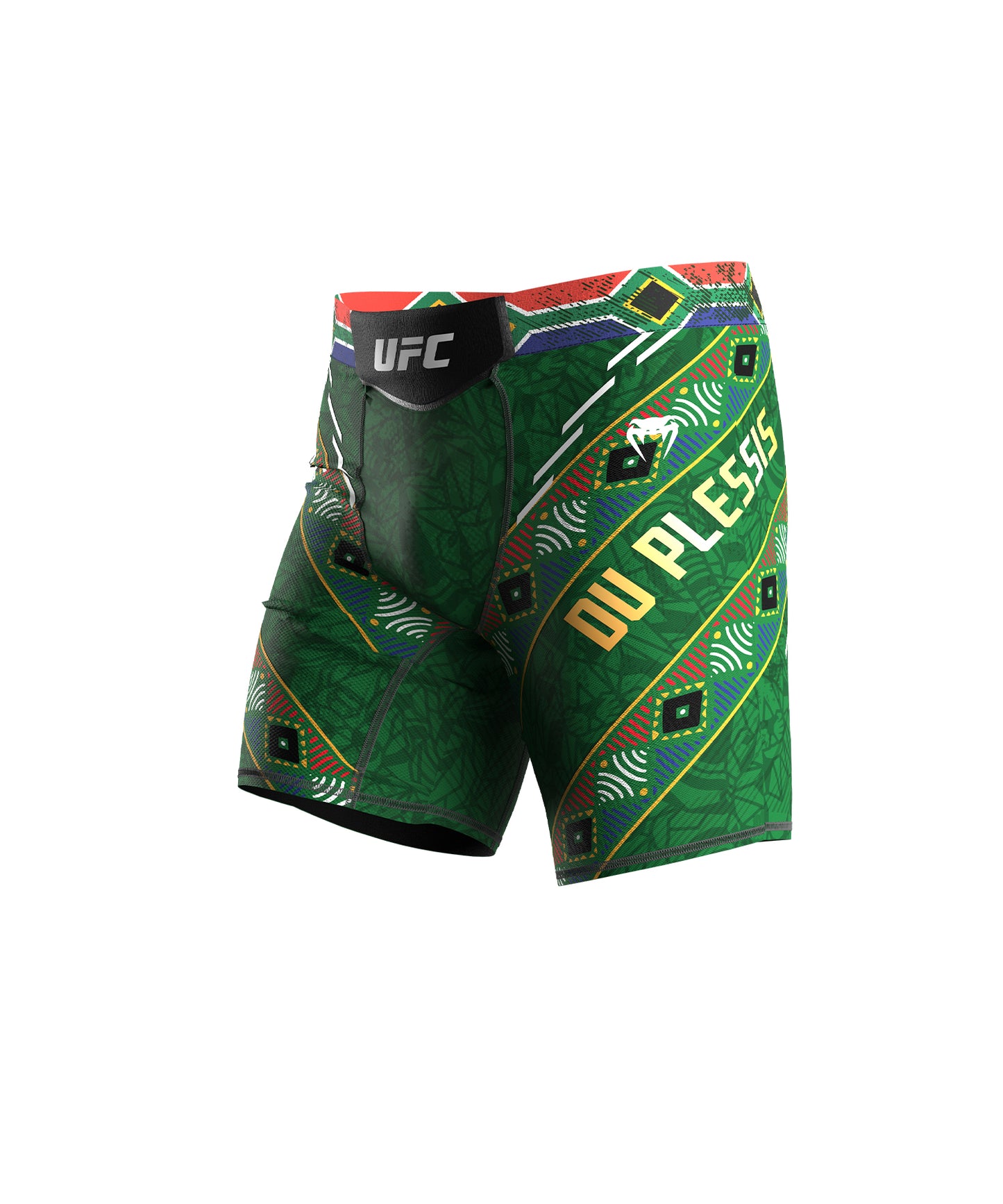 UFC Unrivaled by Venum Dricus Du Plessis Men's Vale Tudo Short - Green