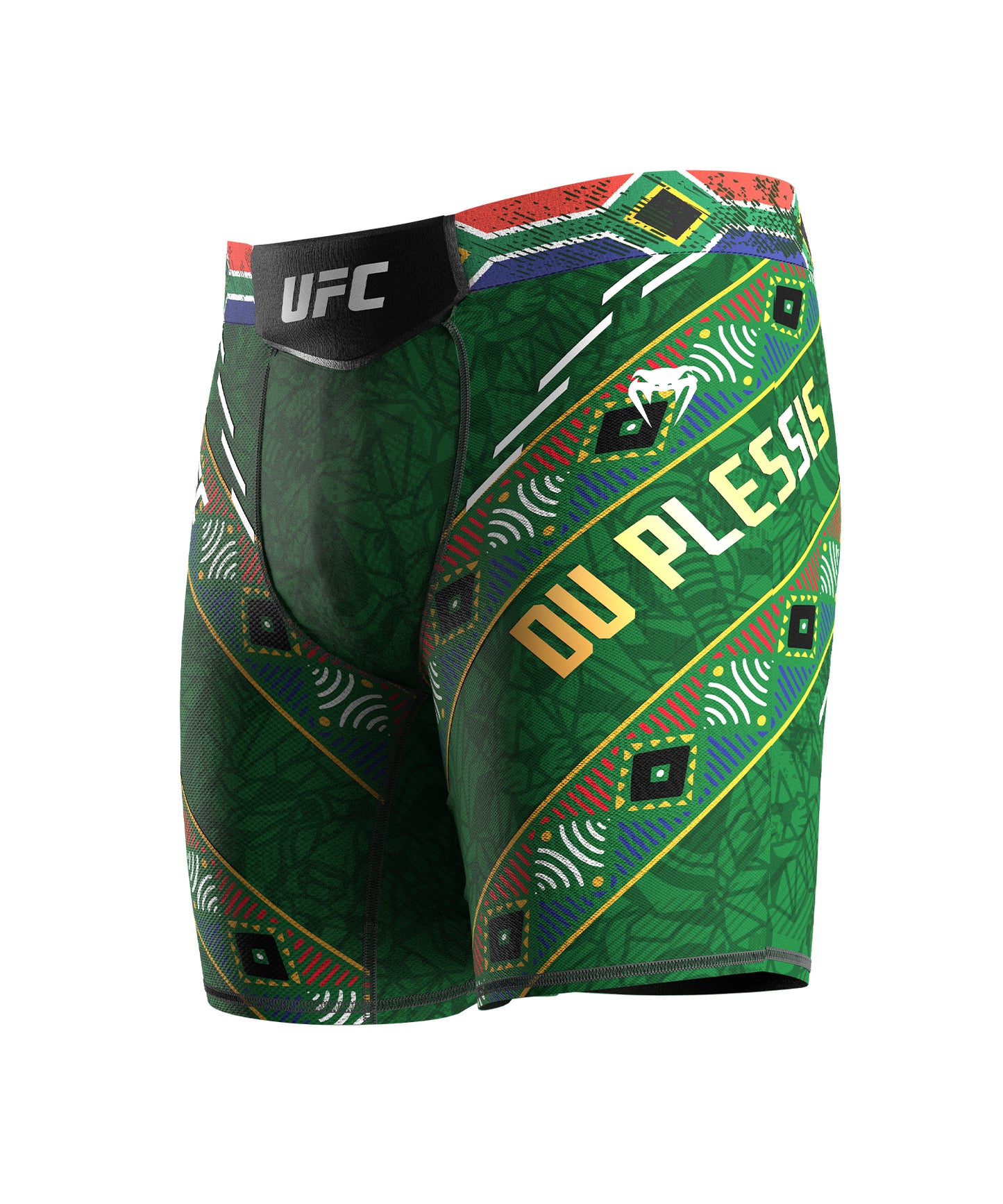 UFC Unrivaled by Venum Dricus Du Plessis Men's Vale Tudo Short - Green