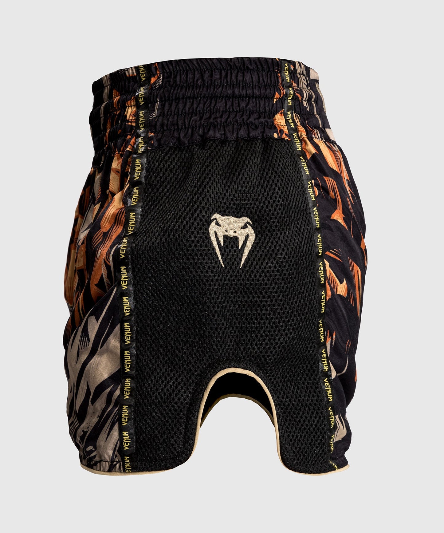 Venum Tiger Muay Thai Shorts - Black/Neon Orange