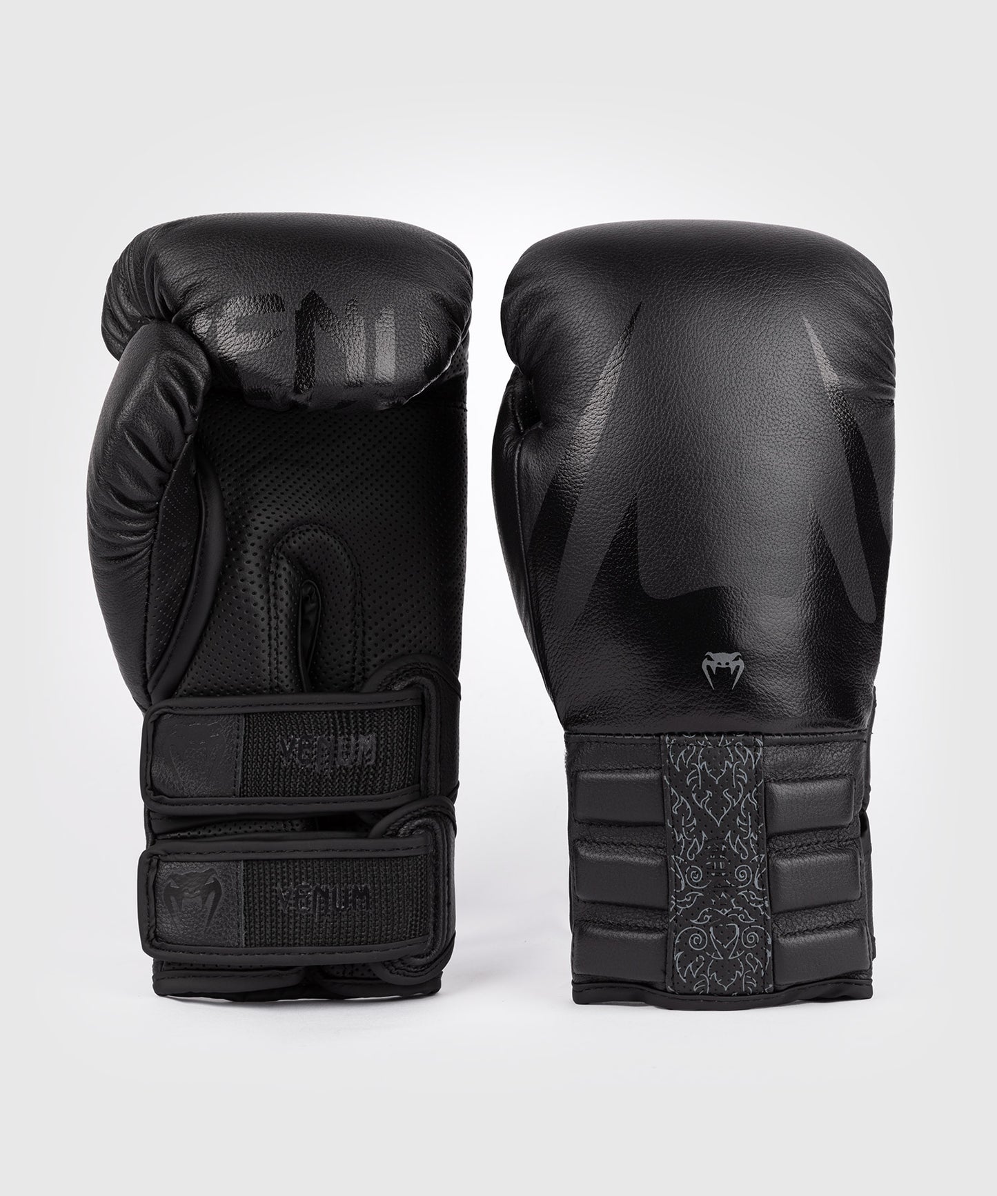 Venum Reverso Boxing Gloves - Black / Black