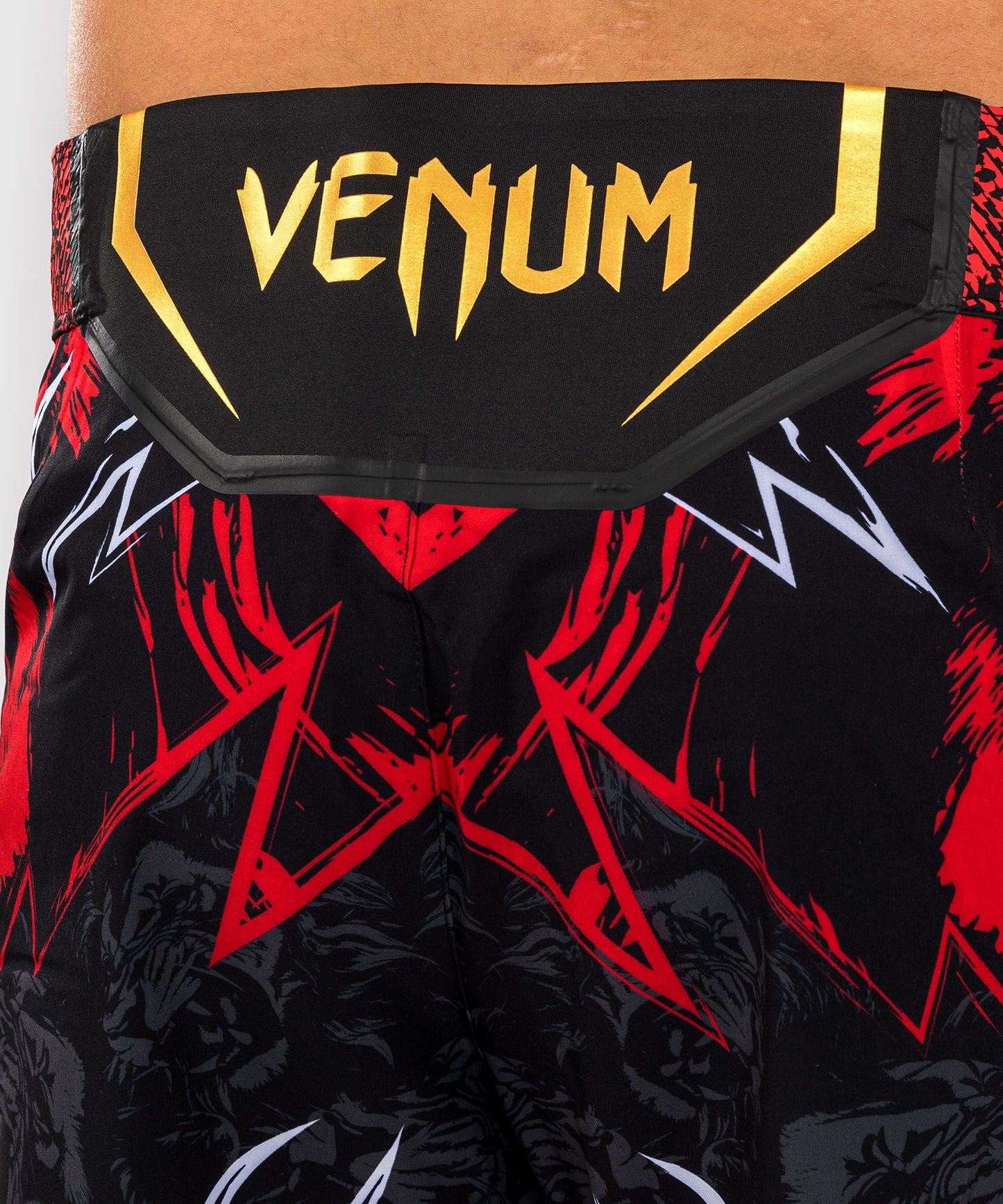 UFC Unrivaled by Venum Jon Jones Men's Short Fit Fight Short - Red