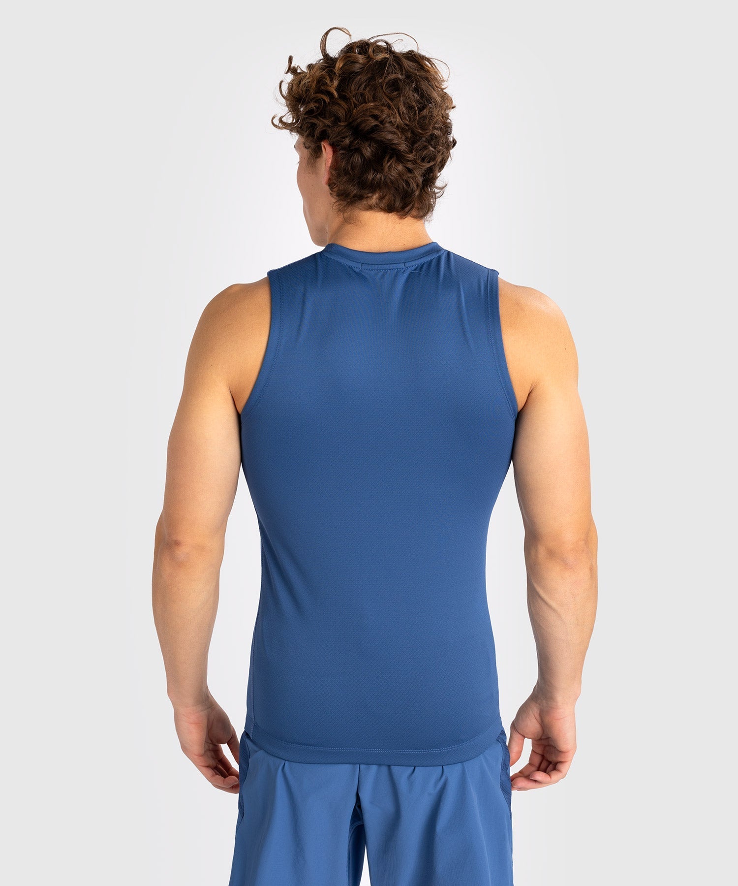 Rashguard sans manches pour hommes Venum Contender - Bleu - Débardeurs