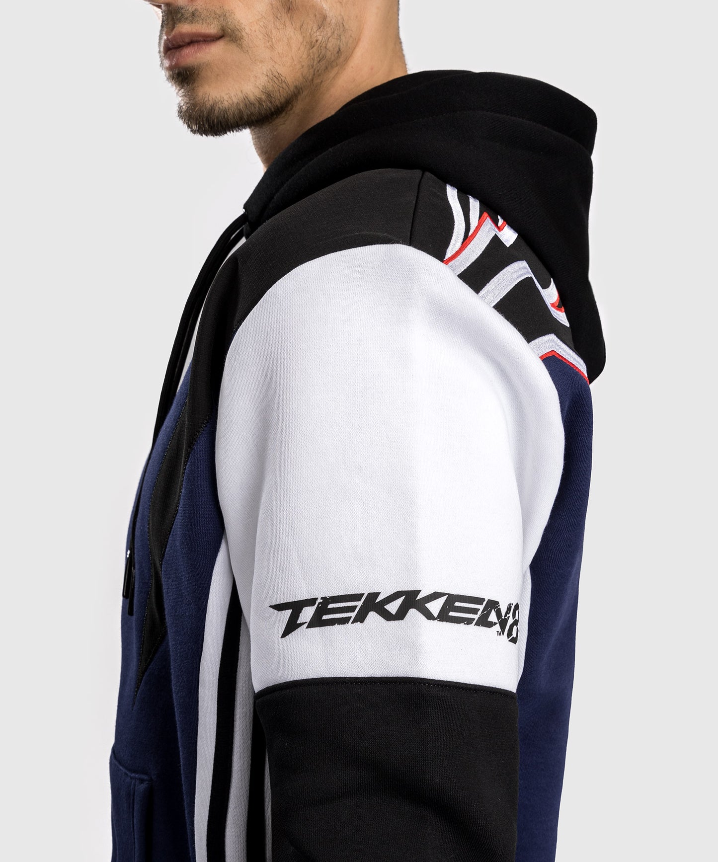 Venum x TEKKEN 8 - Jin Kazama Hoodie - Blue/Black/White