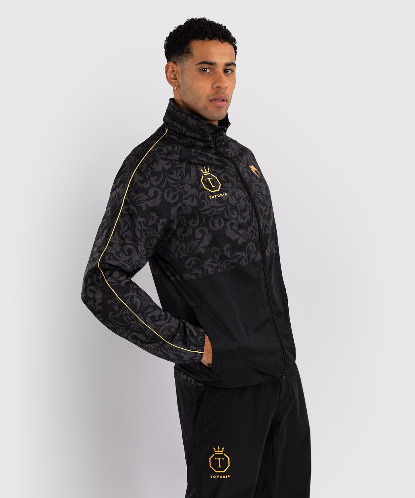 Venum x Ilia Topuria Unmatched Track Jacket - Black/Gold