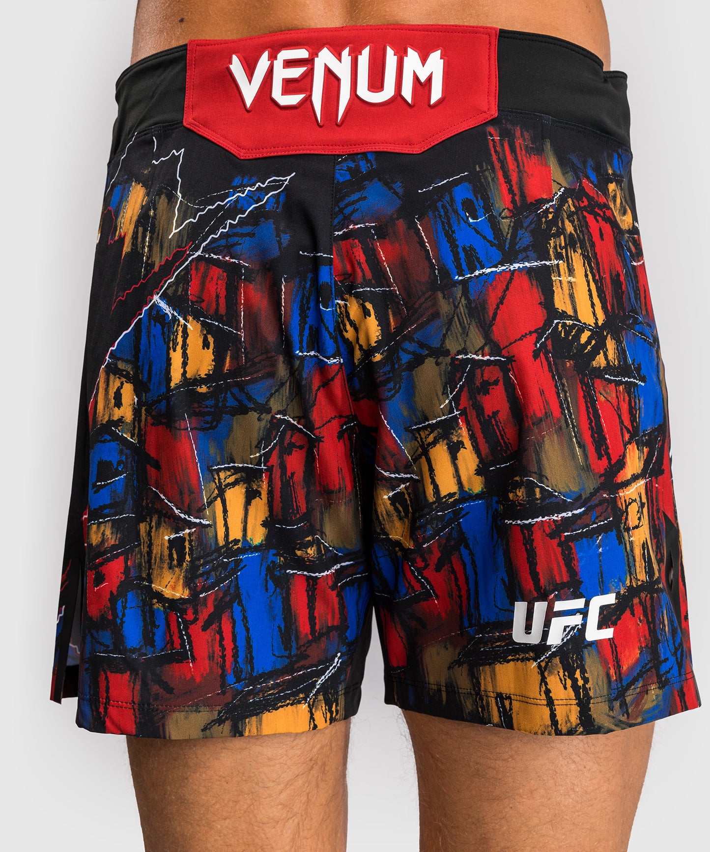 Men's UFC Unrivaled by Venum Red Charles Oliveira Fight Short