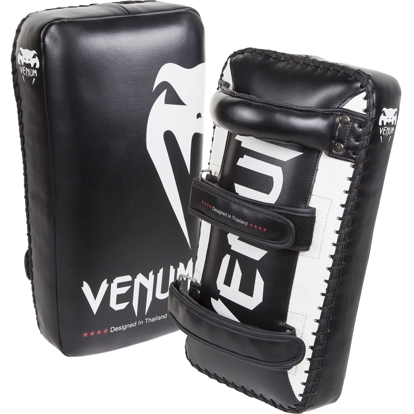 Venum Giant Kick Pads - Black/Ice (Pair)