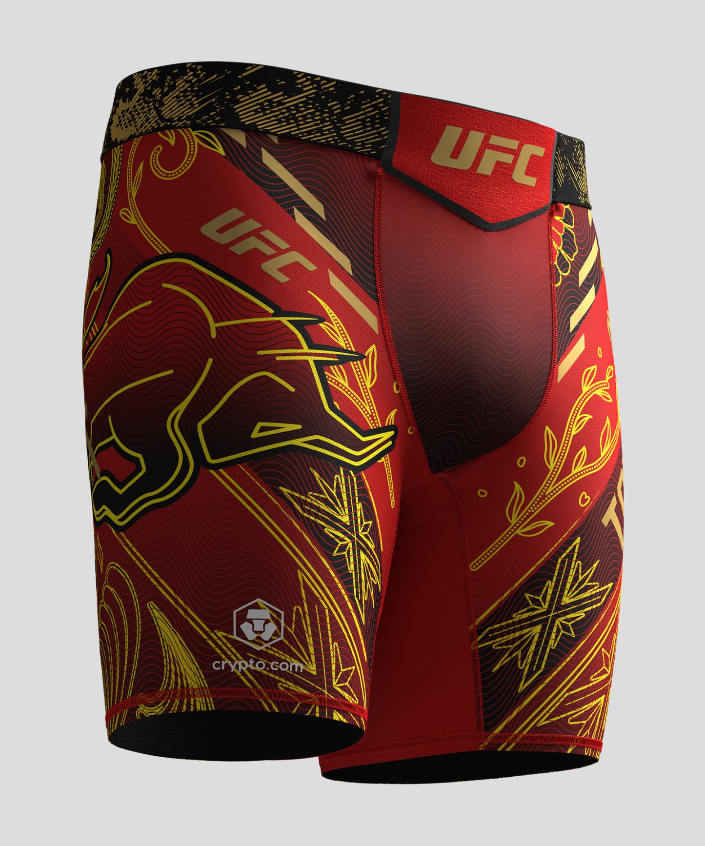 Men's UFC Unrivaled by Venum Red Ilia Topuria Vale Tudo Short