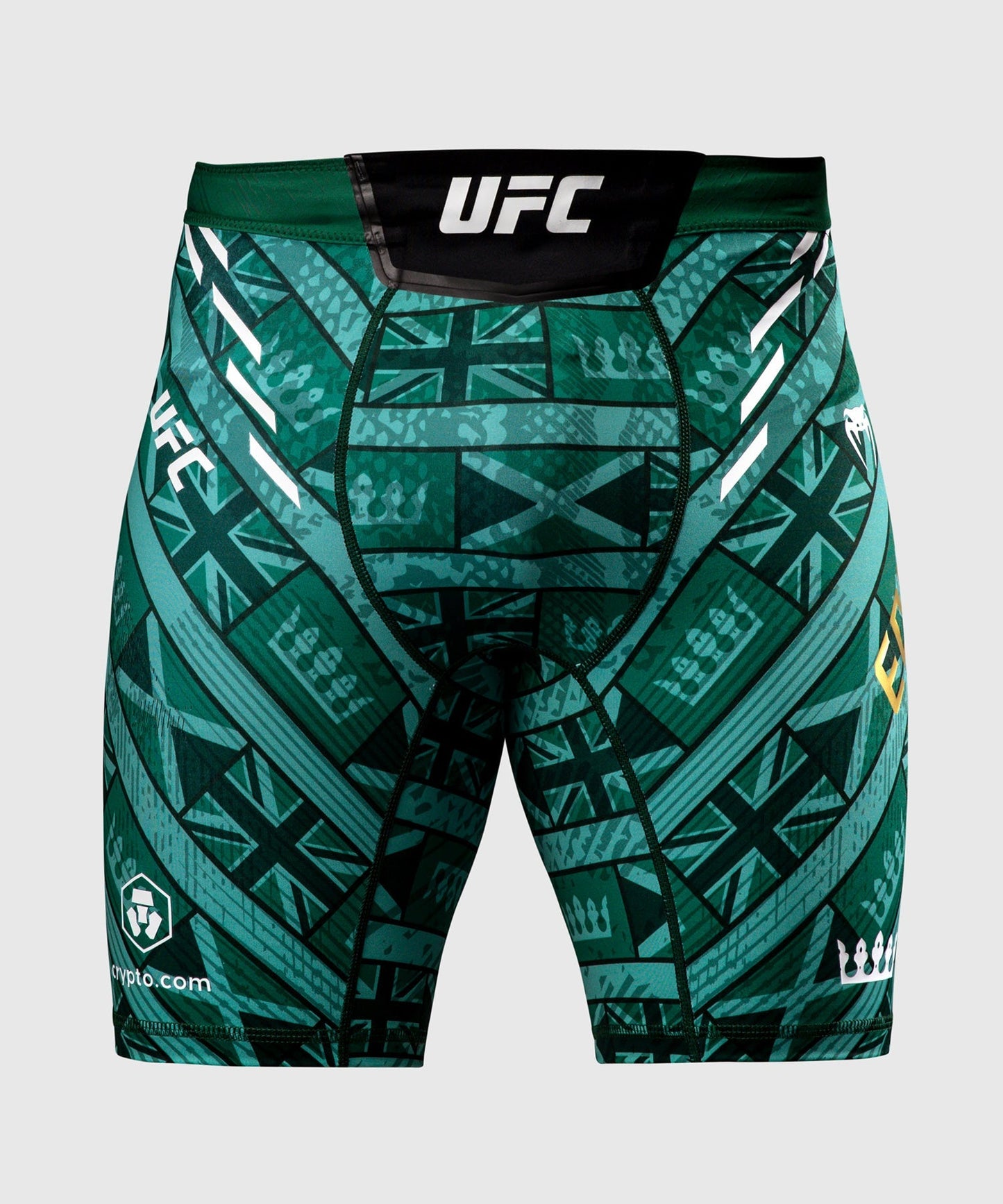 Men's UFC Unrivaled by Venum Green Leon Edwards Vale Tudo Short