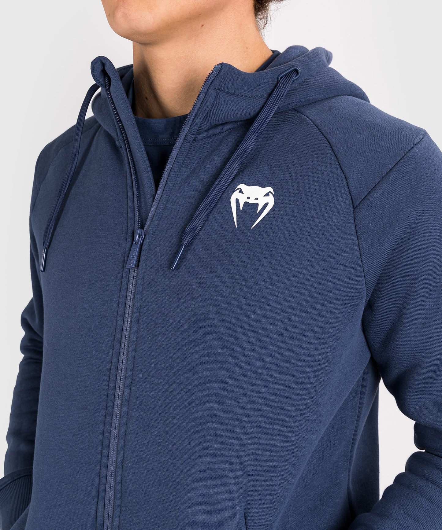 Venum Strikeland  Full Zip Hoodie - Navy Blue