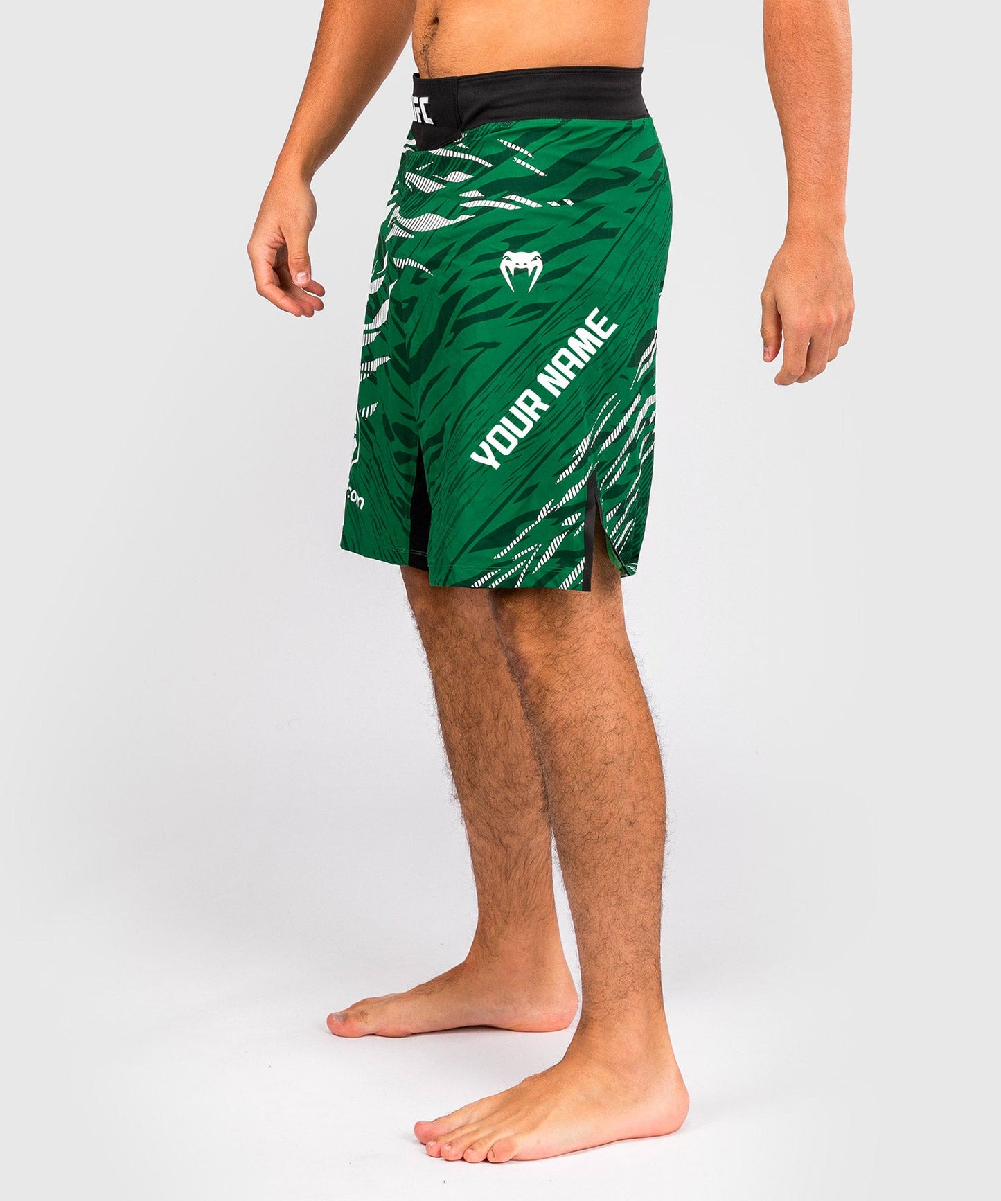 UFC Fusion by Venum Personalized Authentic Fight Night Men's Fight Short - Long Fit - Green