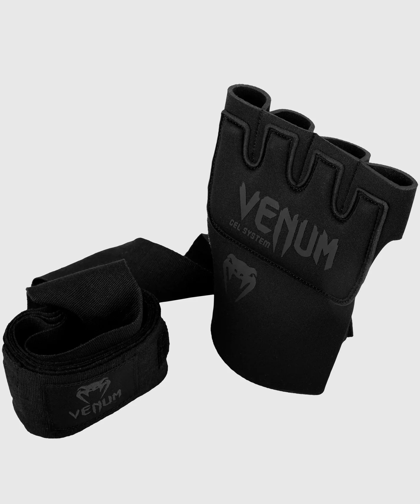 Venum Gel Kontact Quick Wraps - Black/Black