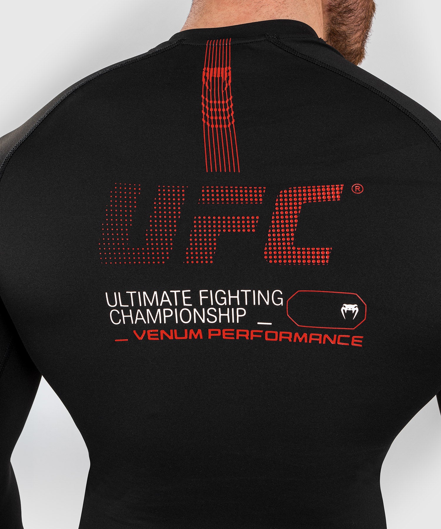 Venum UFC Authentic Fight Week Men Performance Long Sleeve Rashguard Noir
