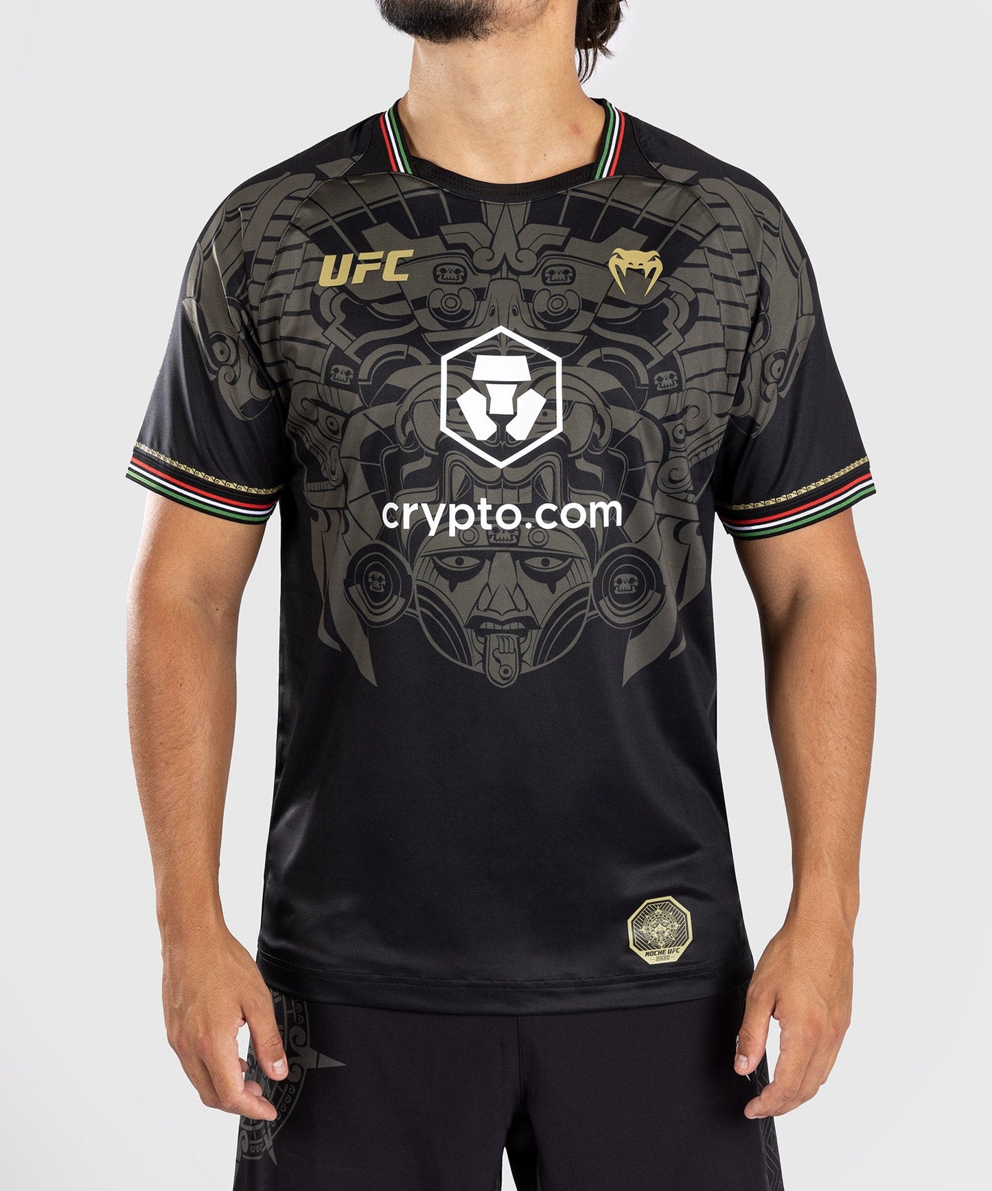 UFC Noche by Venum Personalized Authentic Fight Night Men's Walkout Jersey - Black