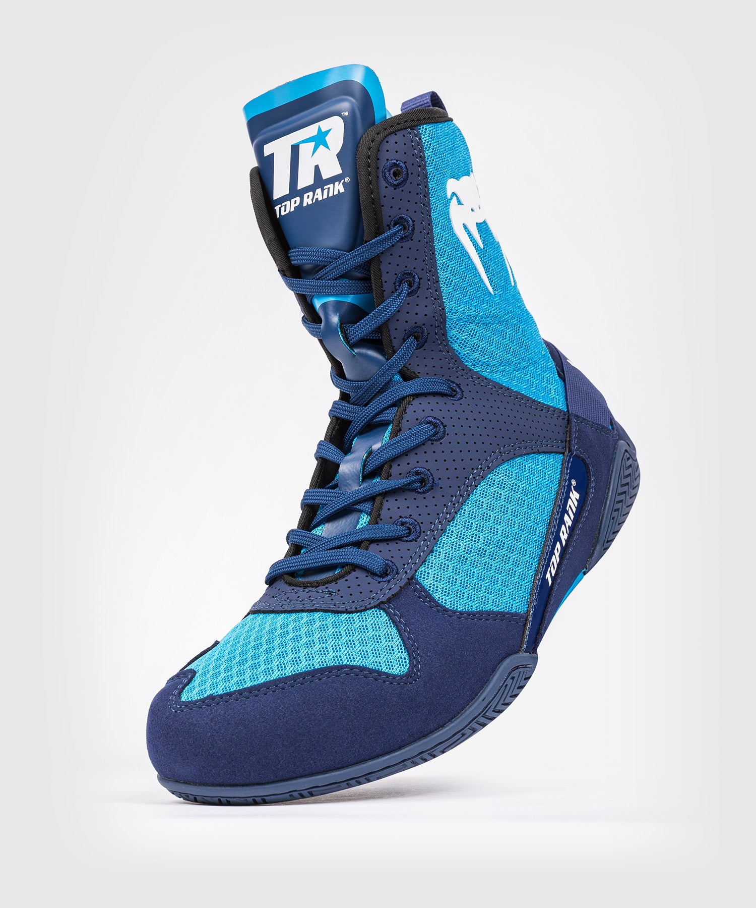 Reebok boxing shoes blue on sale