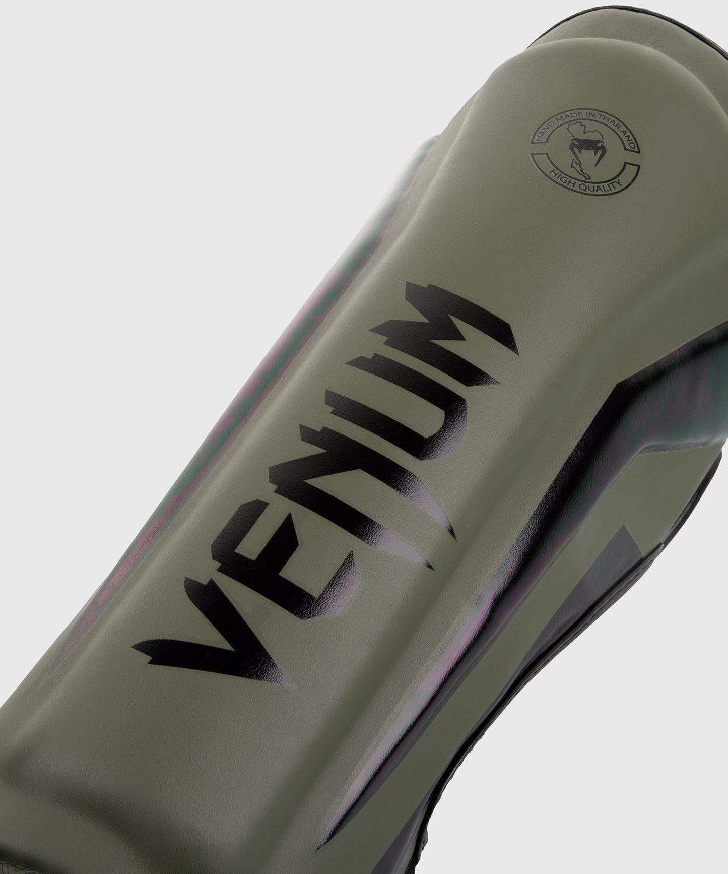 Venum Elite Standup Shin guards - Khaki/Black