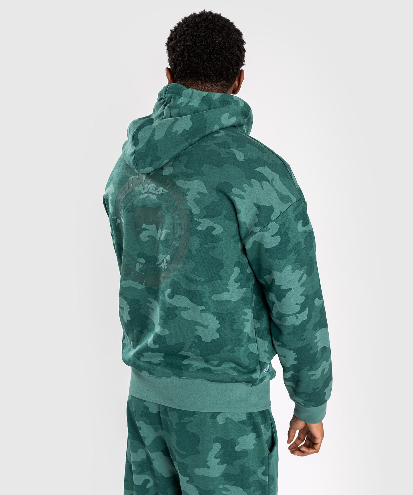 Venum Vortex XL Men's Hoodie - Turquoise Camo