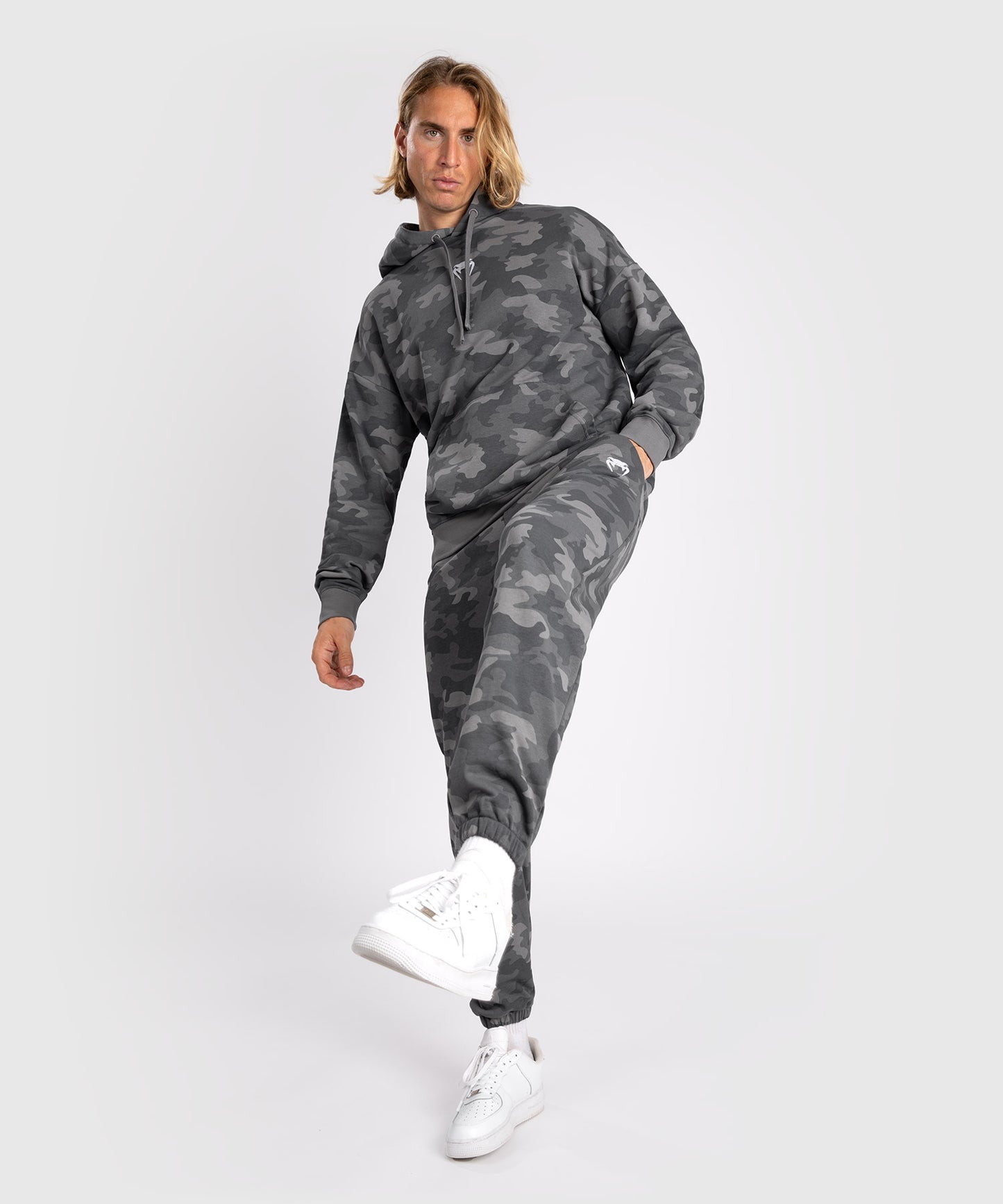 Venum Vortex XL Men's Hoodie - Anthracite Camo