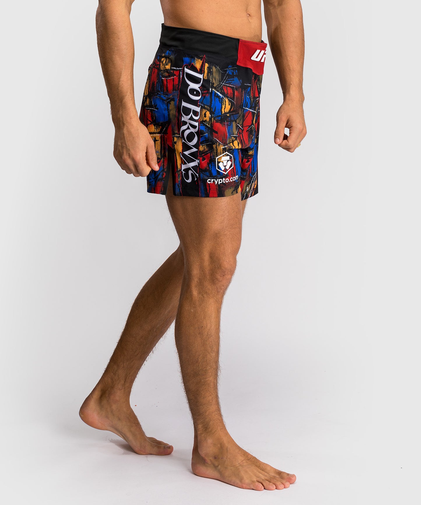 Men's UFC Unrivaled by Venum Red Charles Oliveira Fight Short