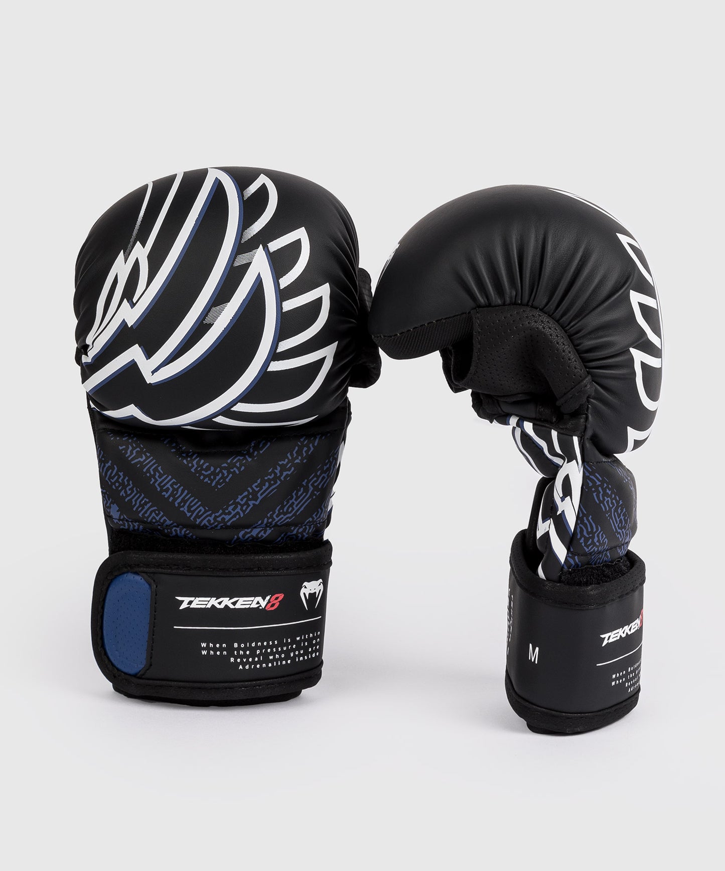 Venum x TEKKEN 8 - Jin Kazama MMA Sparring Gloves - Blue/Black/White