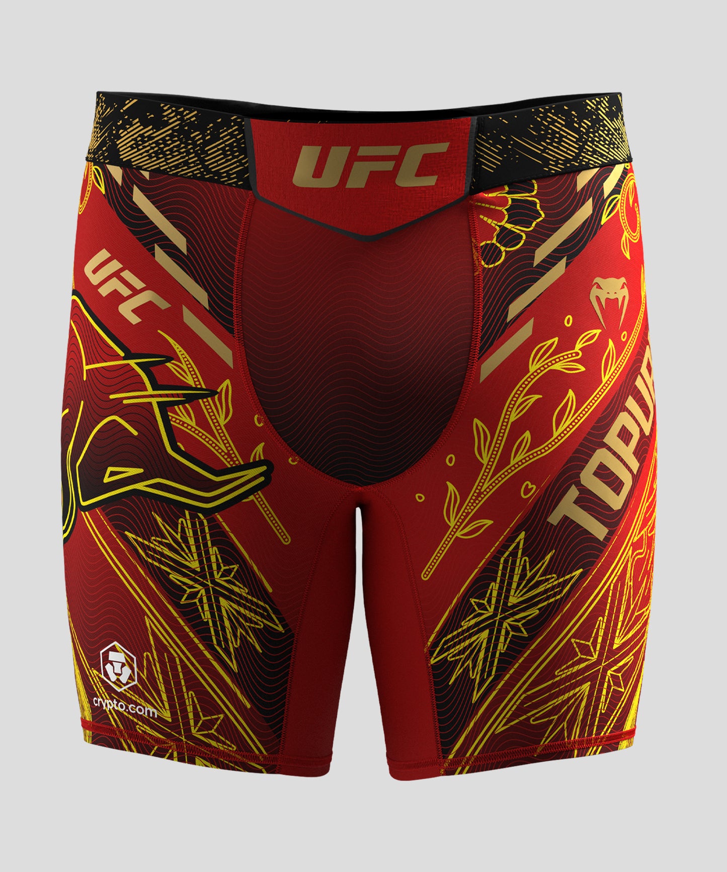 Men's UFC Unrivaled by Venum Red Ilia Topuria Vale Tudo Short