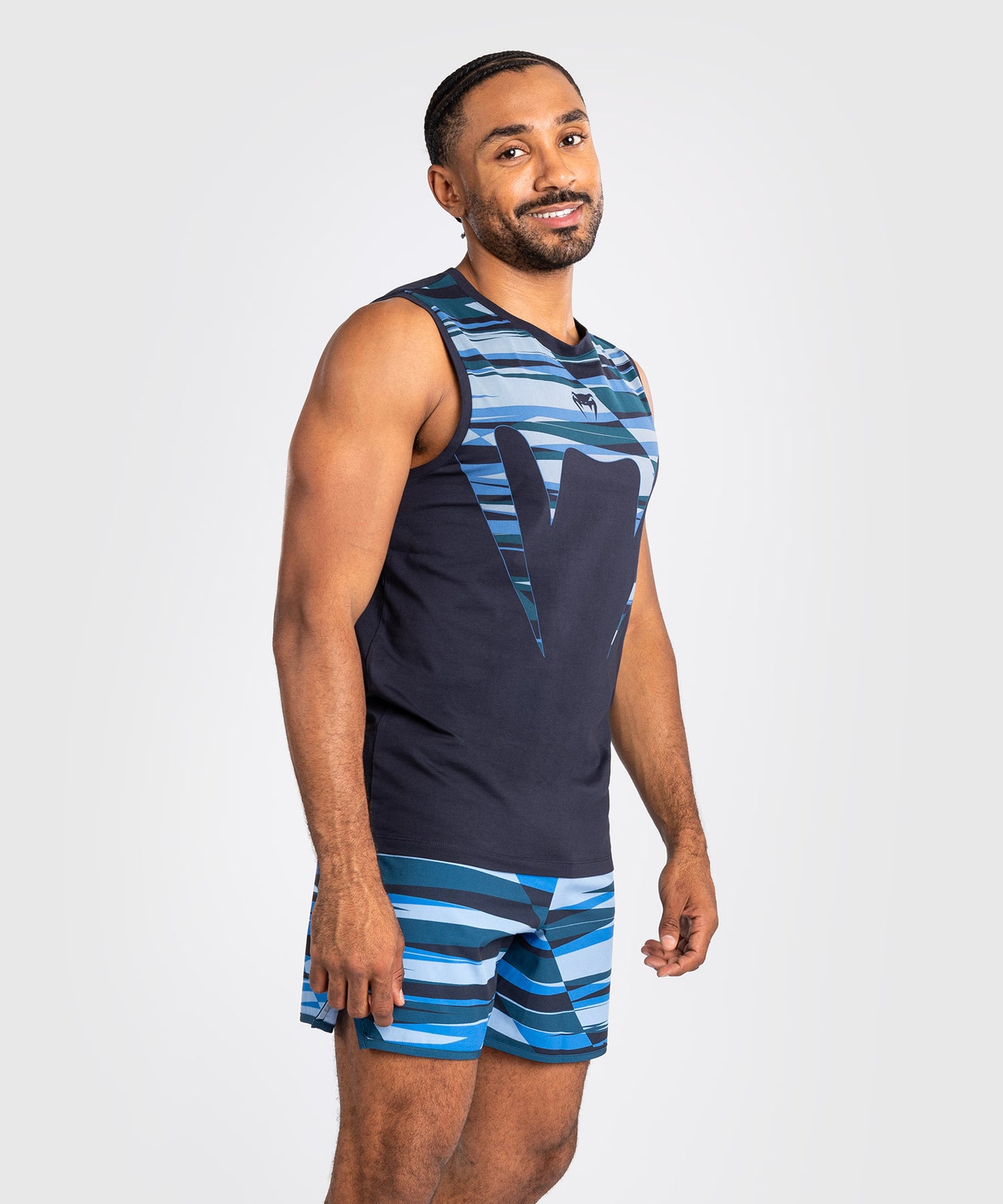 Venum Rapid Men’s Tank Top - Snake Head - Shadow Blue