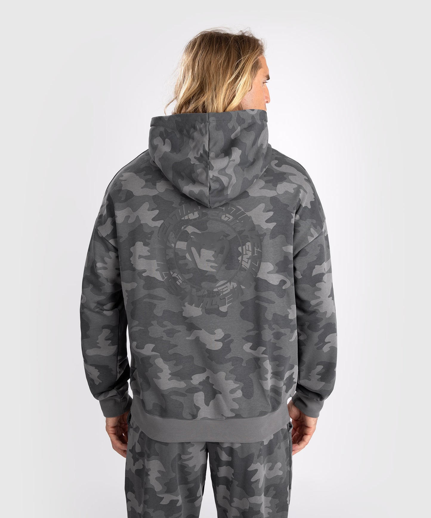 Venum Vortex XL Men's Hoodie - Anthracite Camo