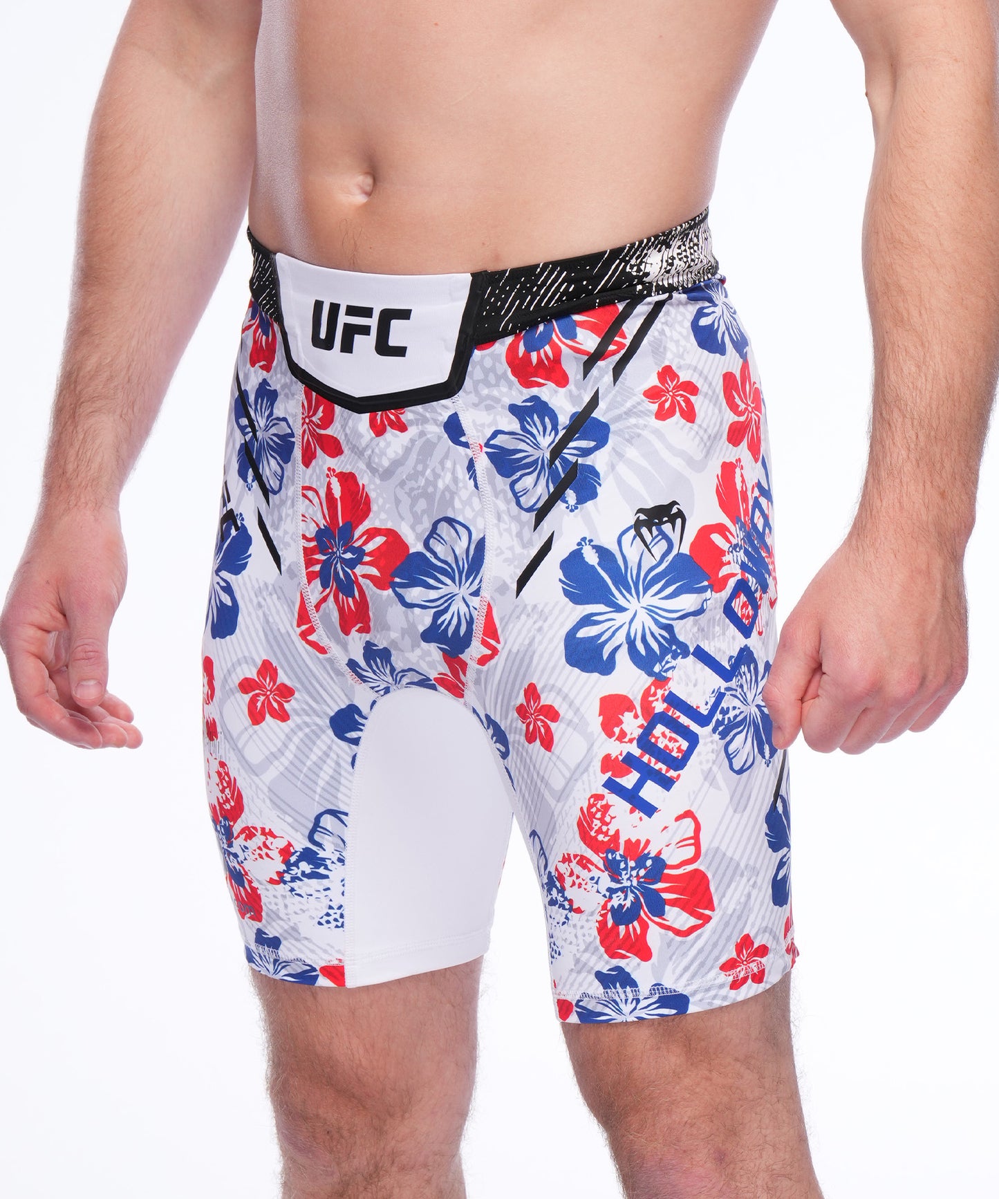 UFC Unrivaled by VENUM Max Holloway Men’s Vale Tudo Short – White