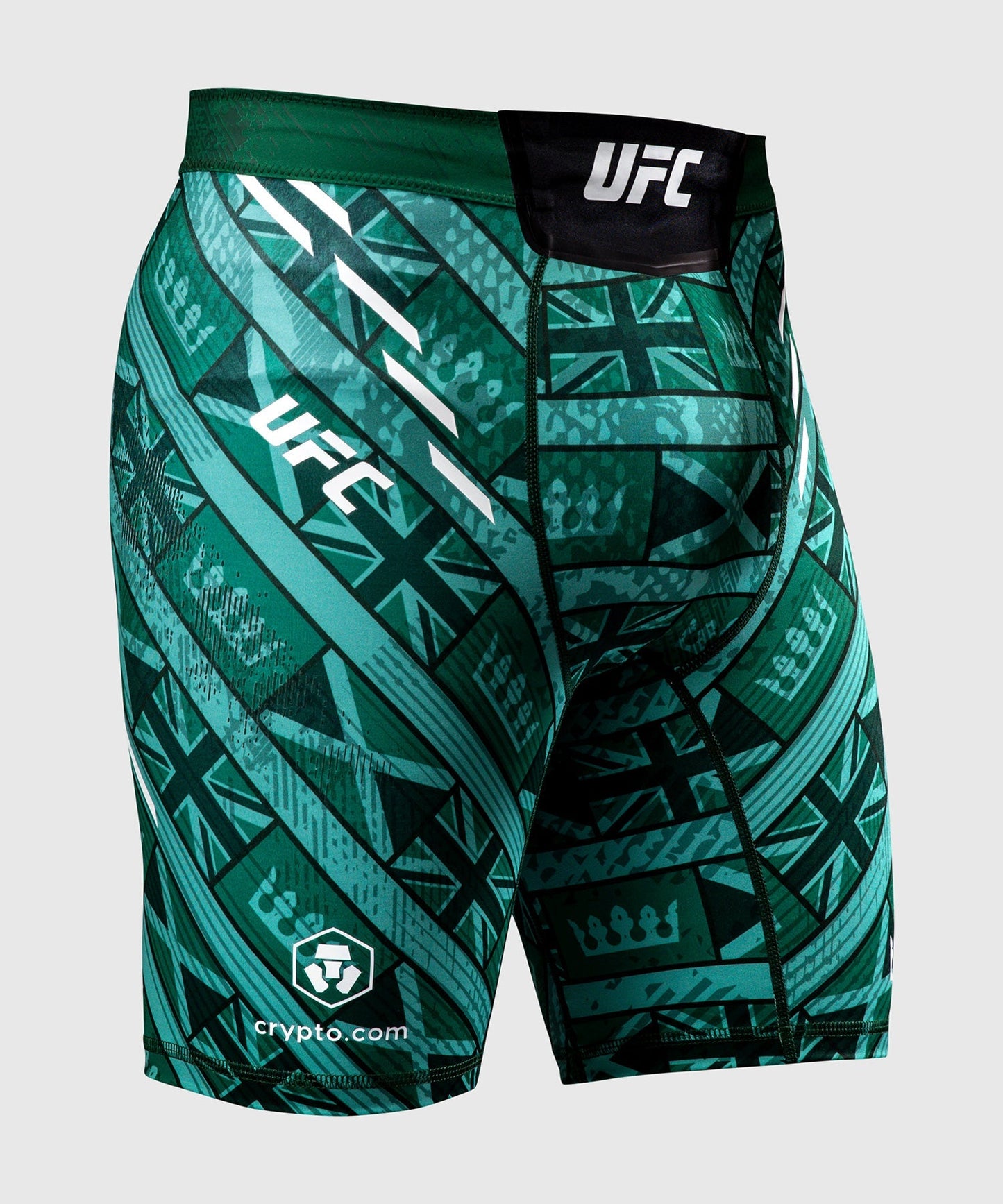 Men's UFC Unrivaled by Venum Green Leon Edwards Vale Tudo Short