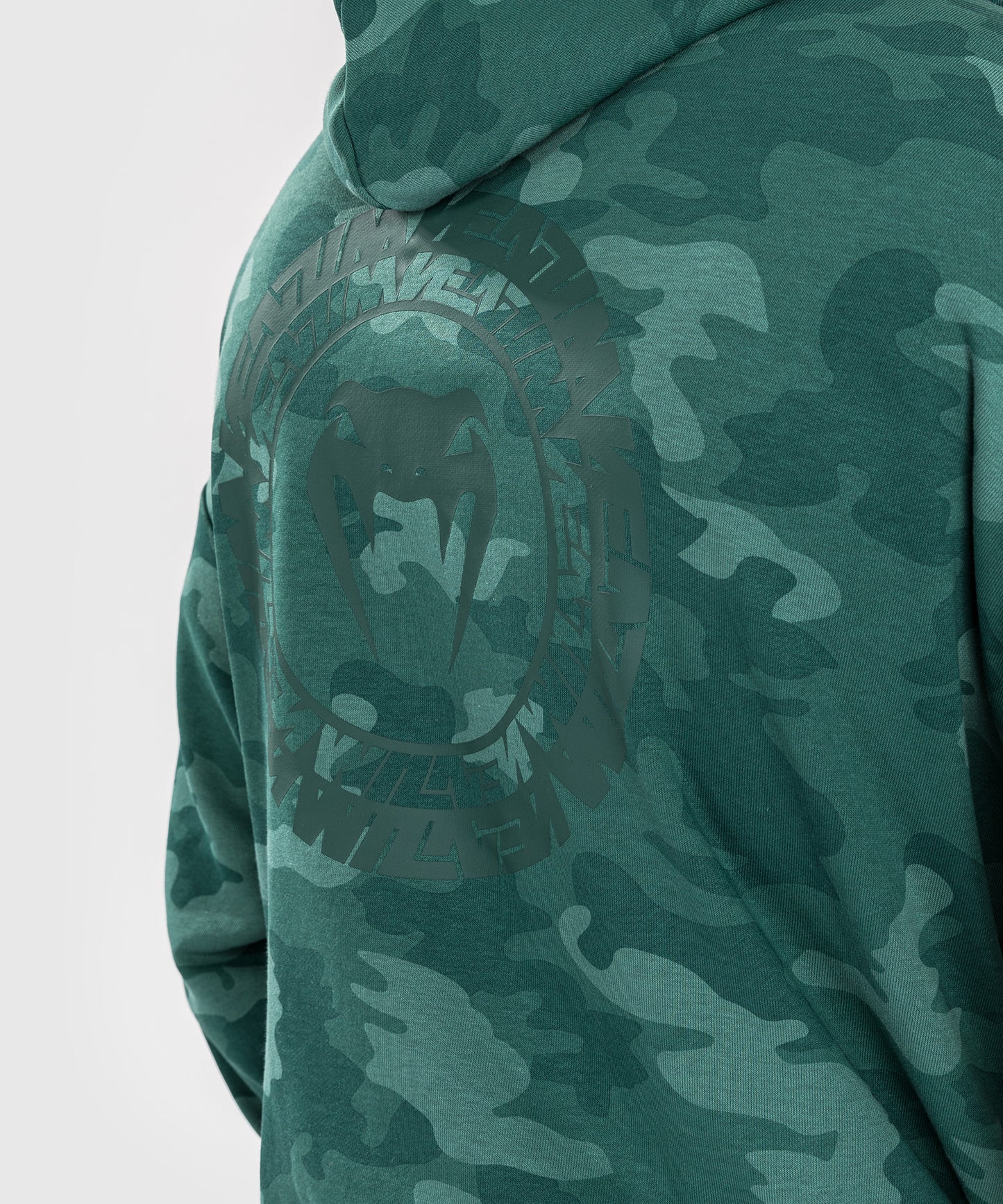 Venum Vortex XL Men's Hoodie - Turquoise Camo