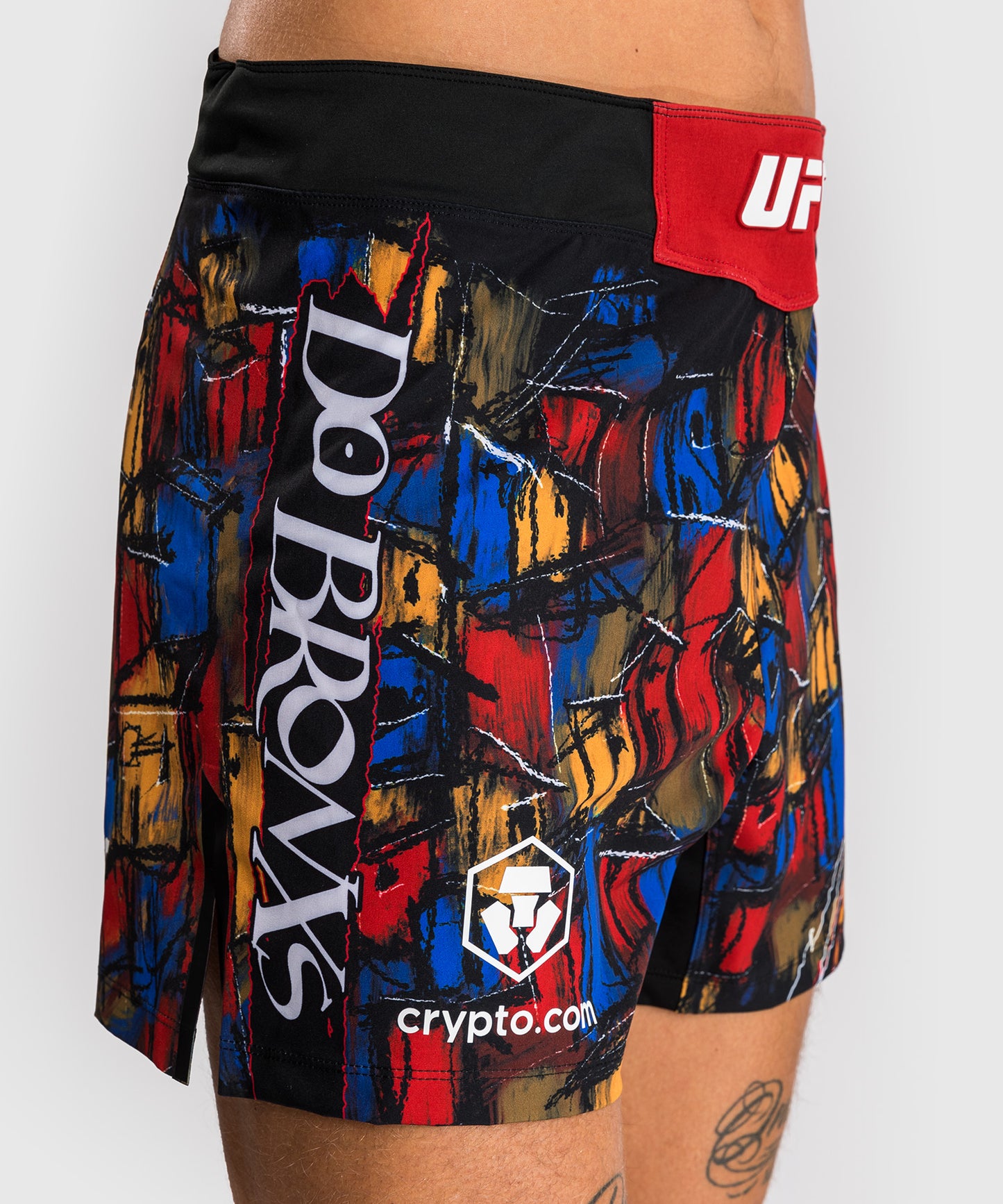 Men's UFC Unrivaled by Venum Red Charles Oliveira Fight Short