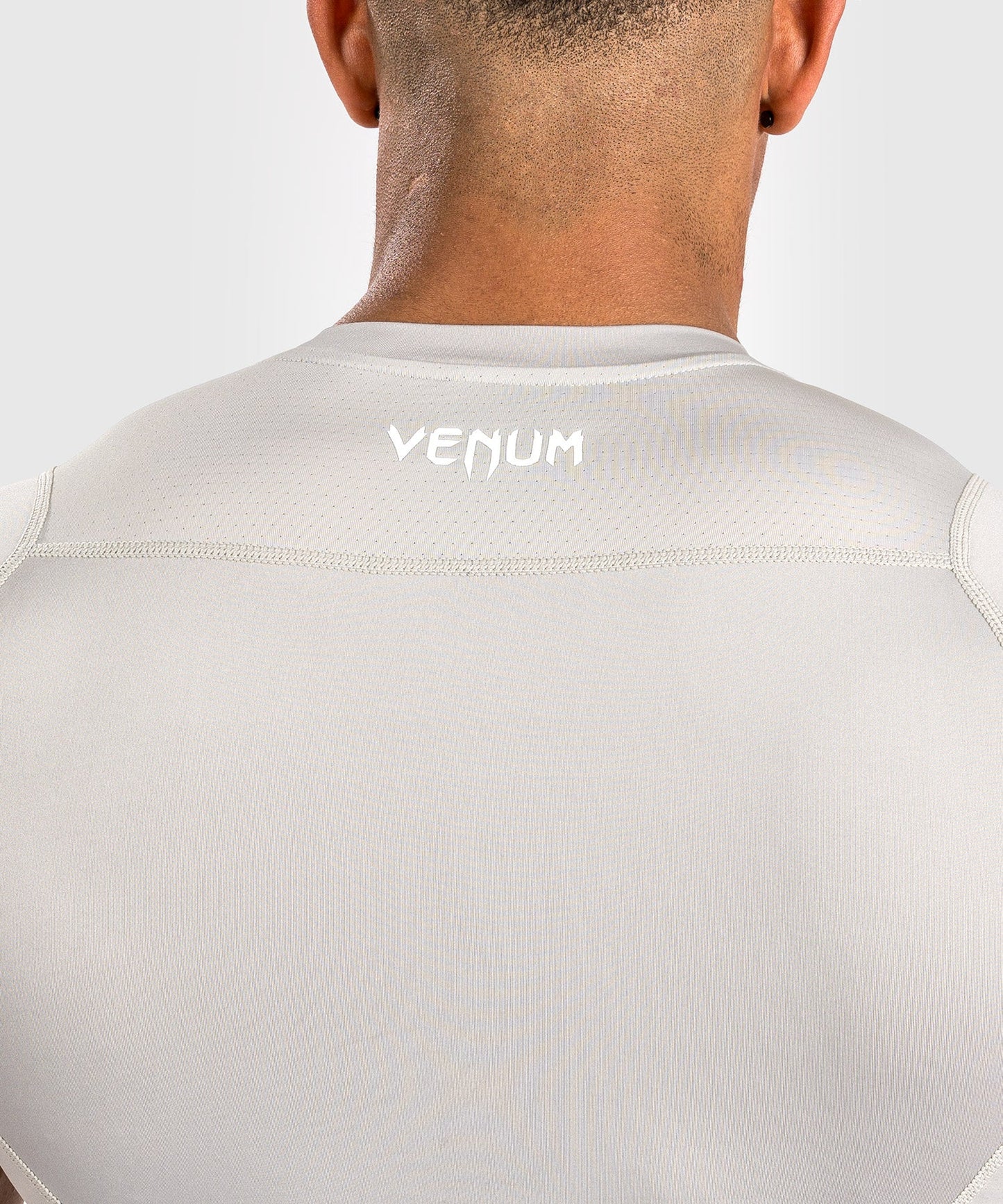 Venum Attack Men's Short Sleeve Rashguard - Sand