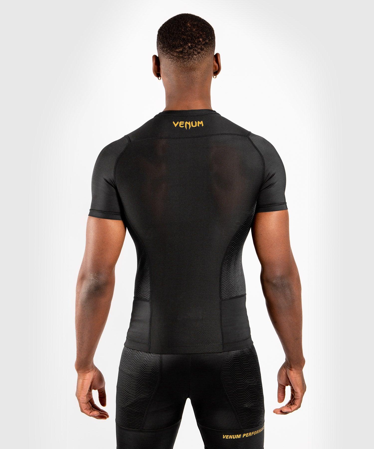 Venum G-Fit Rashguard - Short Sleeves - Black/Gold - Venum