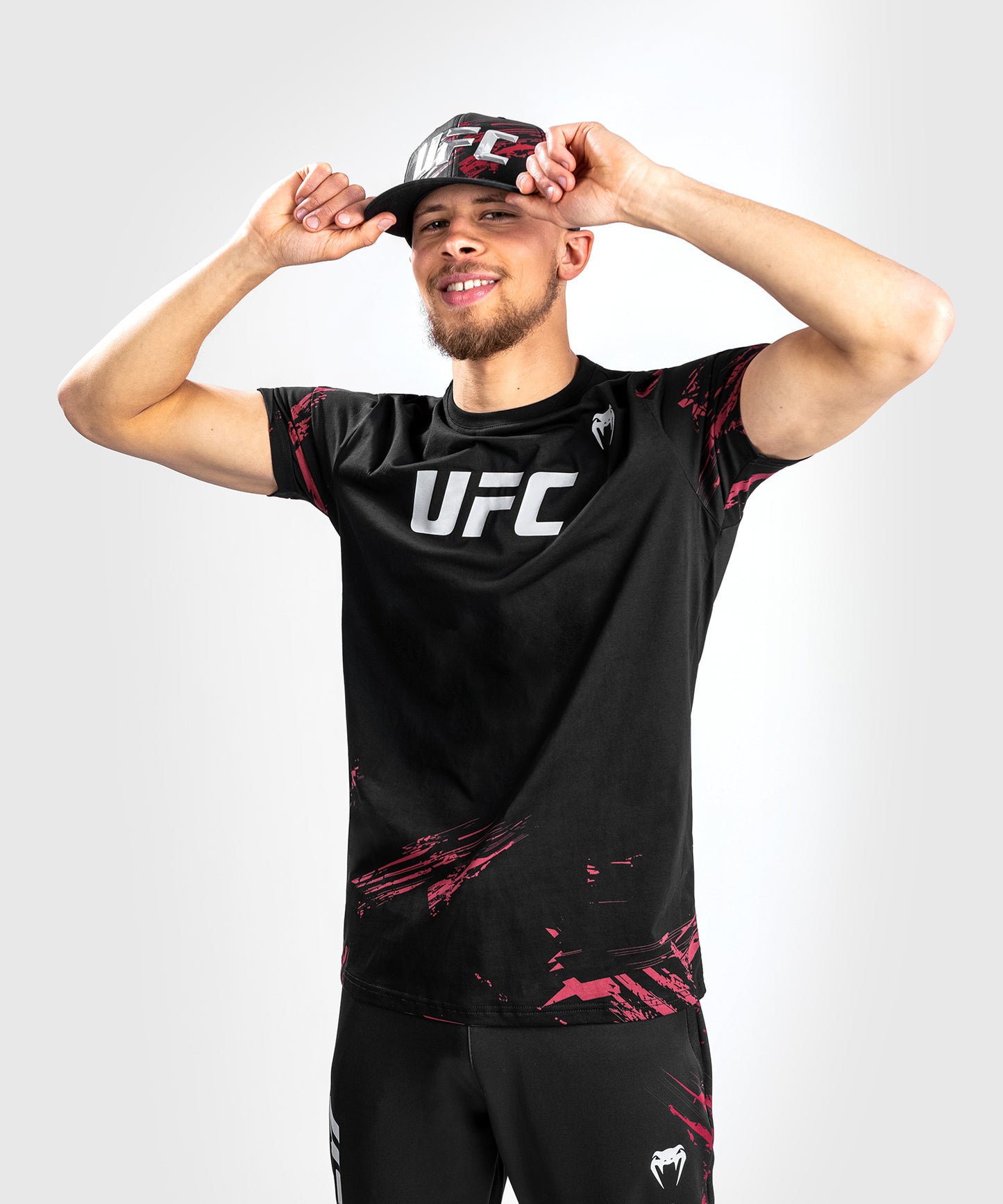 UFC Venum Authentic Fight Week 2.0 Men’s Short Sleeve T-Shirt - Black