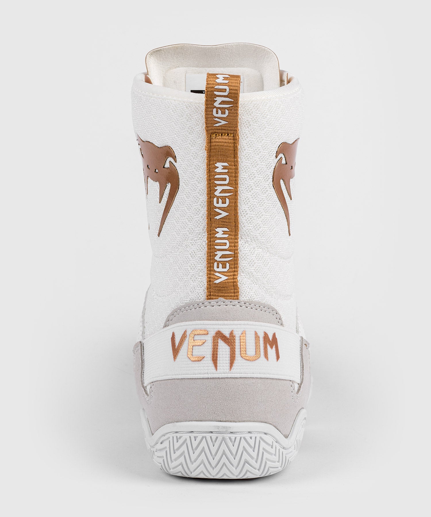 Venum Elite Boxing Shoes - White/Gold - Venum