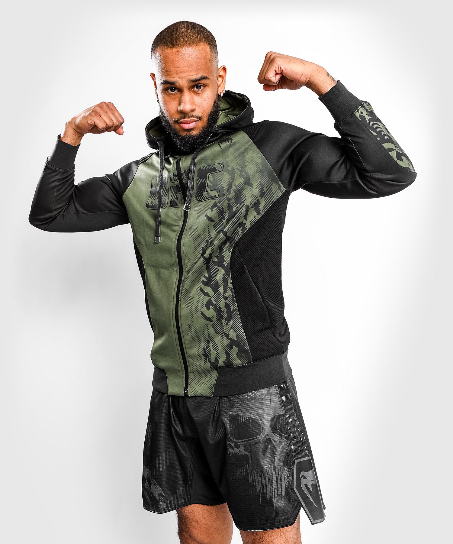 Venum Authentic Fight Week Khaki Green Pullover Hoodie Edmonton Canada –  The Clinch Fight Shop