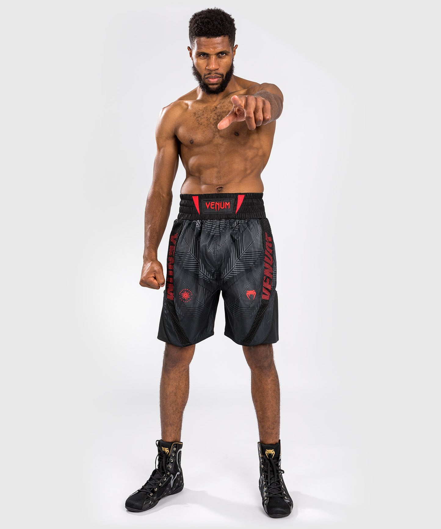 Venum Phantom Boxing Shorts black / red > Free Shipping