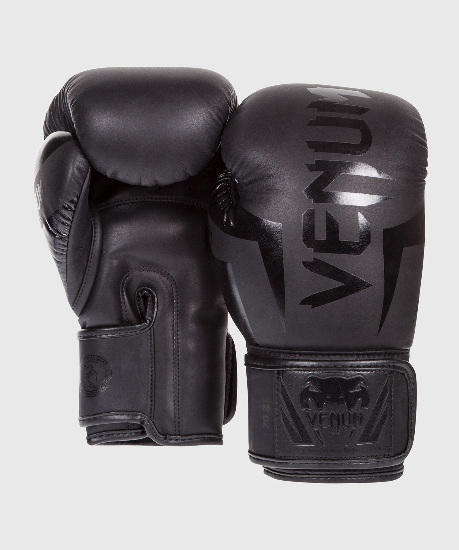 Venum Elite Boxing Gloves - Black 16 oz