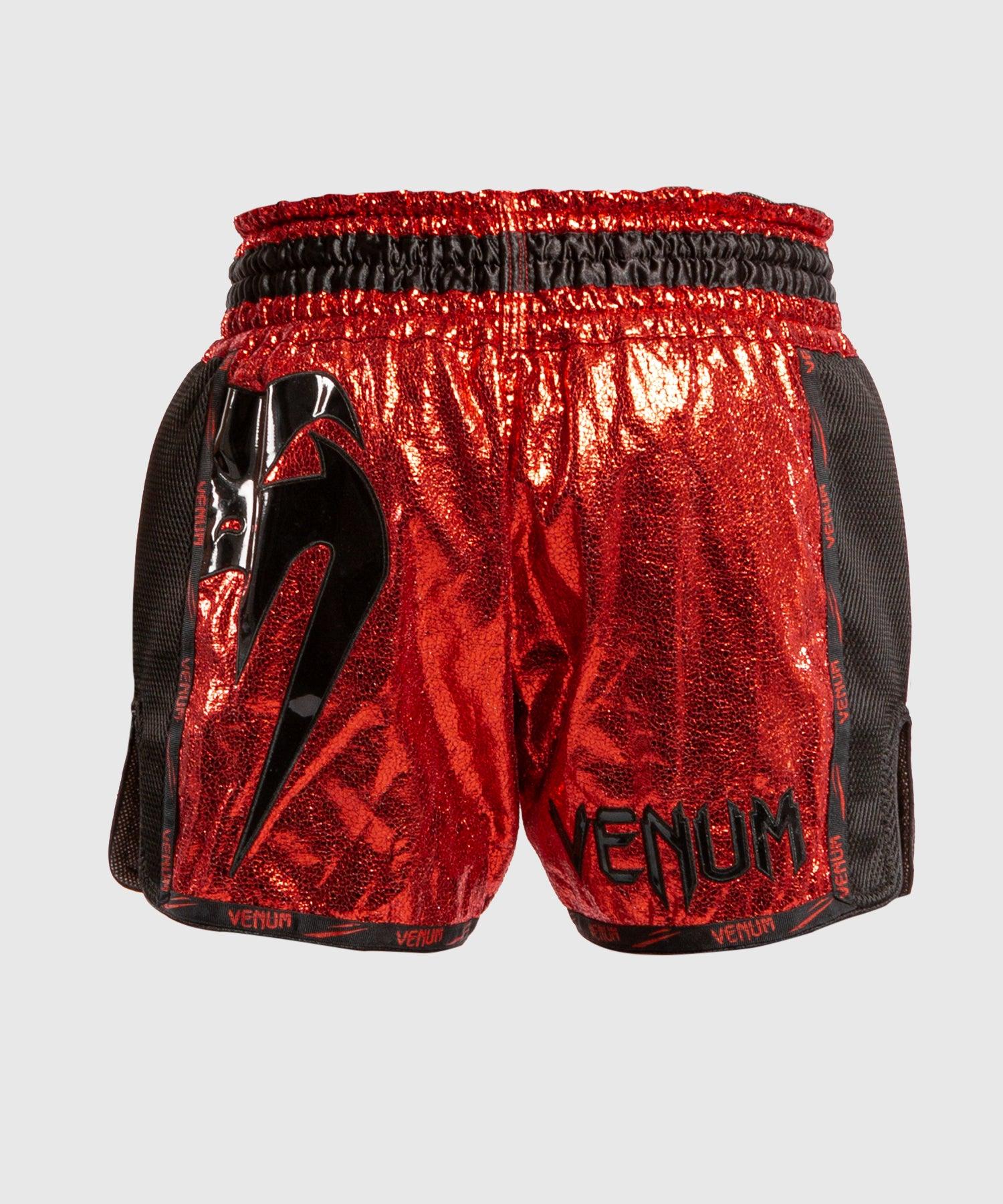 Venum Giant Foil Muay Thai Shorts - Red/Black - Venum