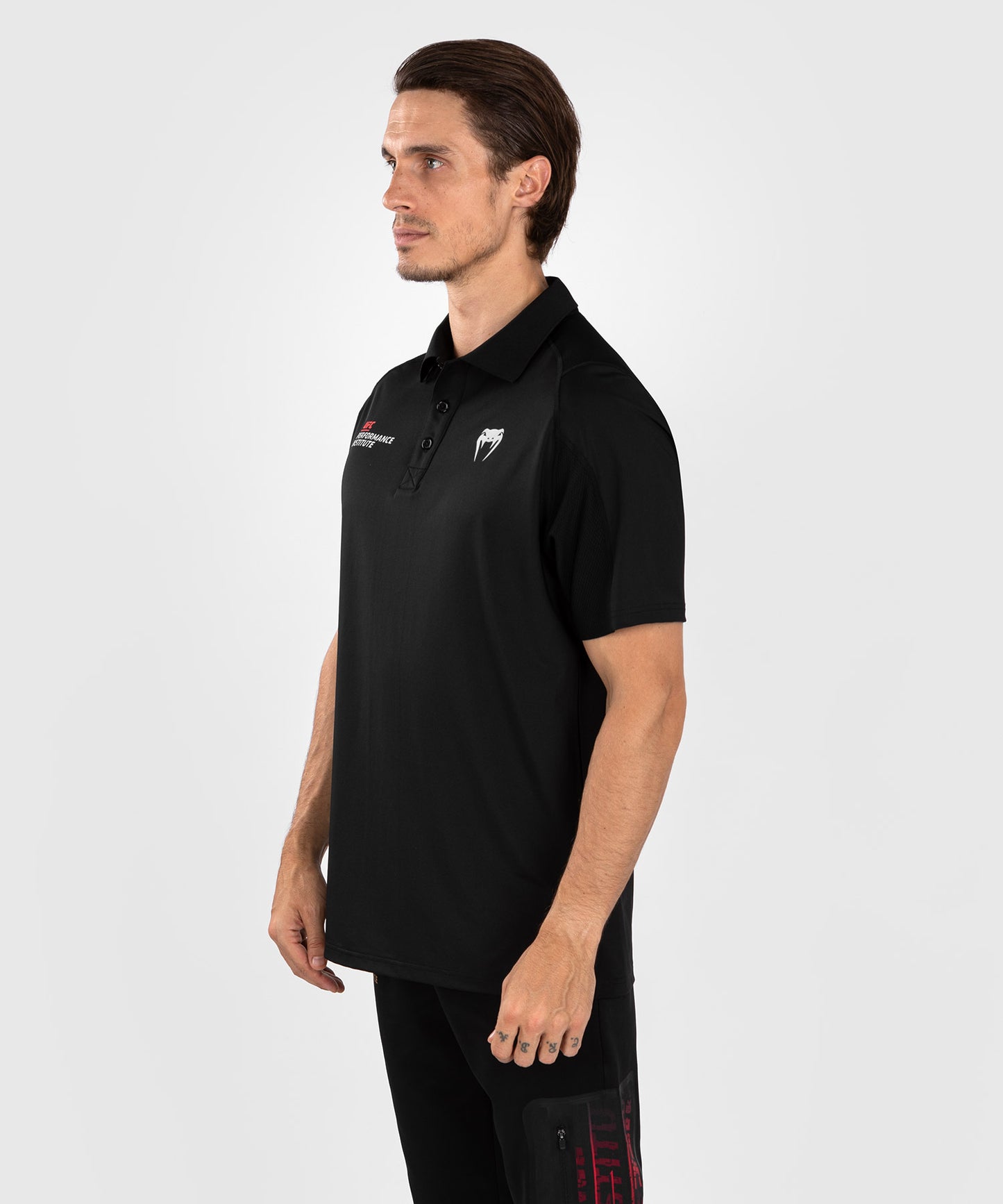 UFC Venum Performance Institute 2.0 Men’s Polo Shirt - Black/Red XXL