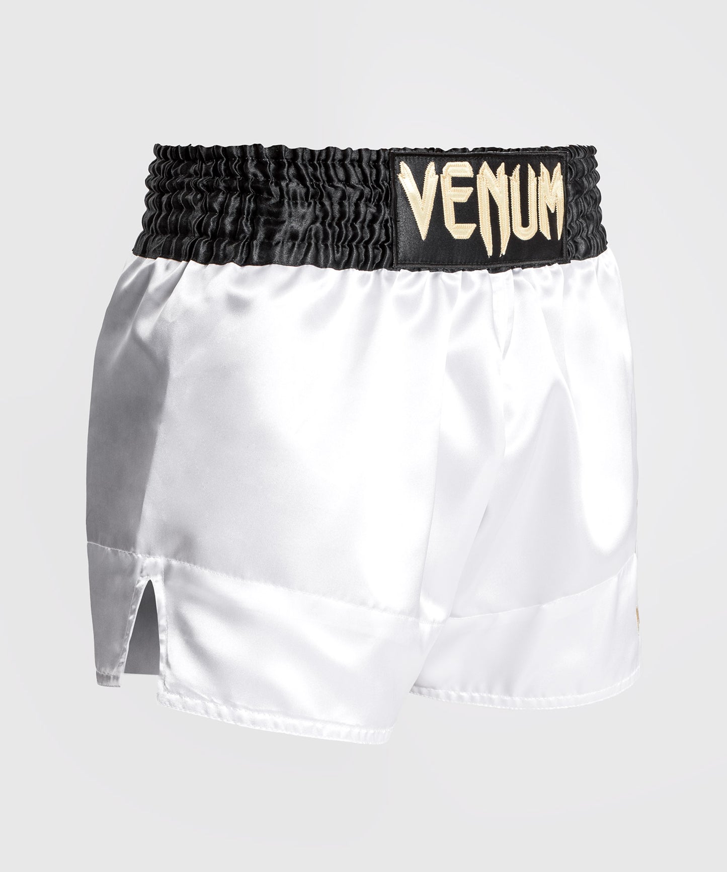 Short Boxe Thaï Venum Classic Blanc/Noir - Venum