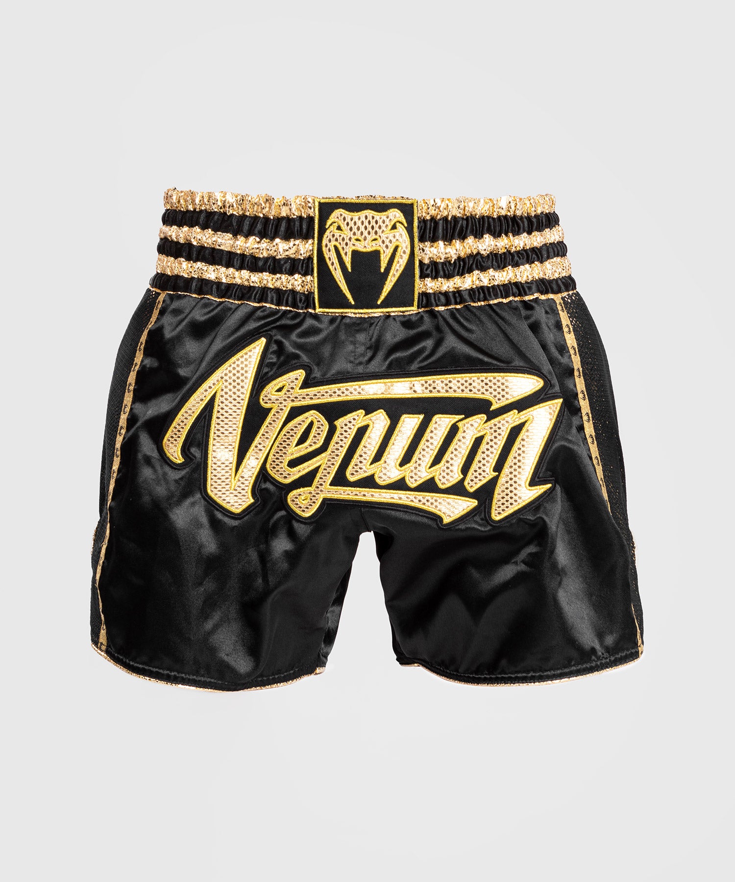 Venum MUAY THAI SHORTS CLASSIC - Short de sport - black/gold/noir -  ZALANDO.BE