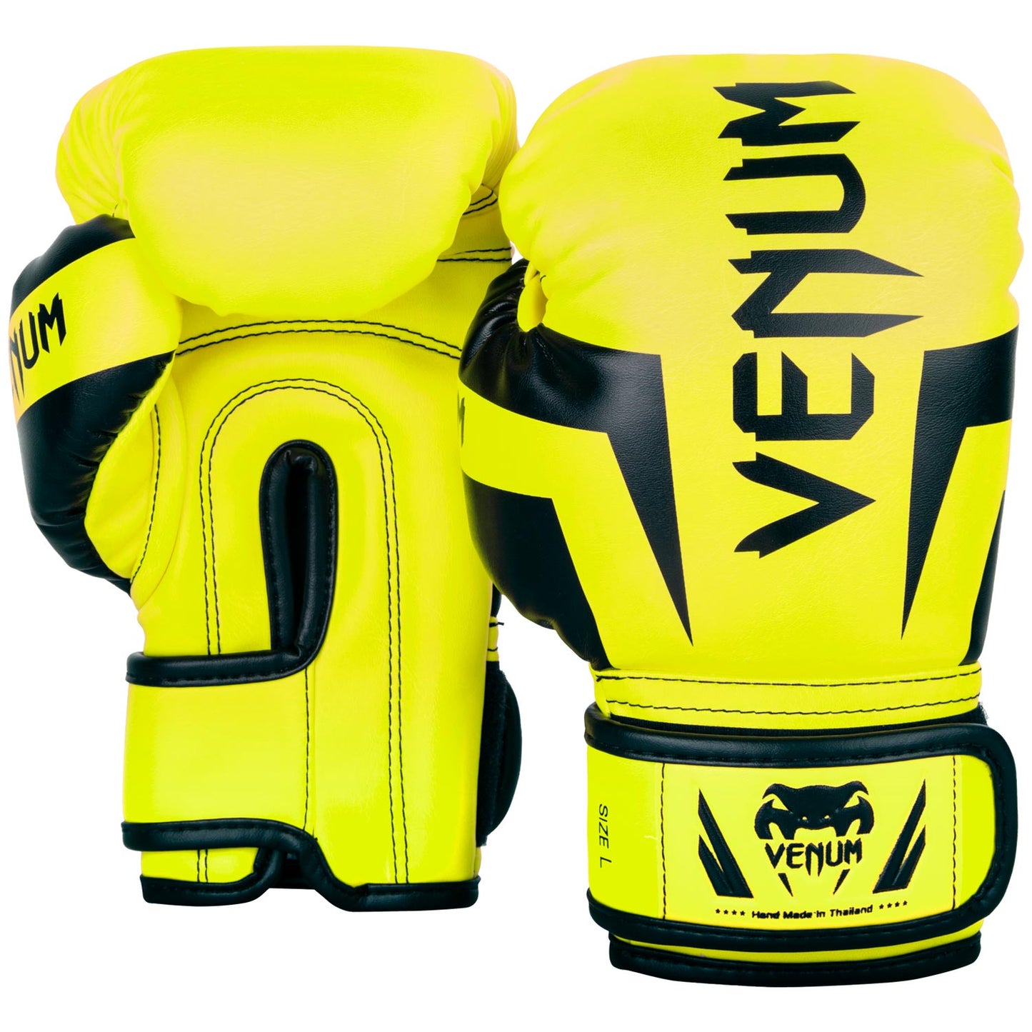 Venum Kids Elite Boxing Gloves, Yellow