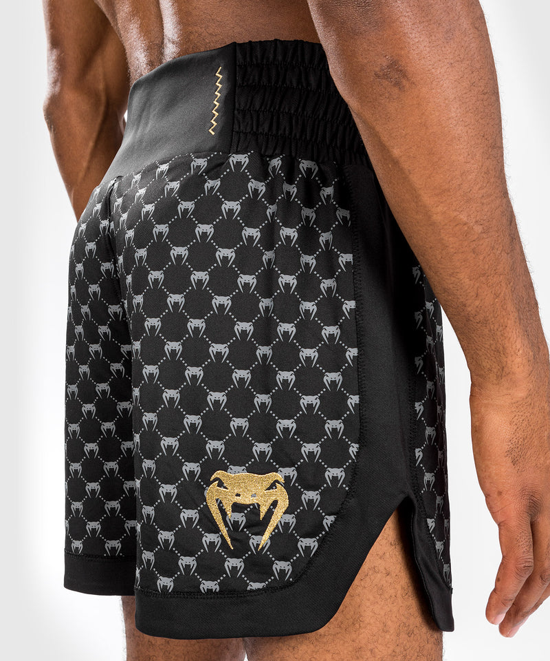 Venum Monogram Boxing Shorts (Black)