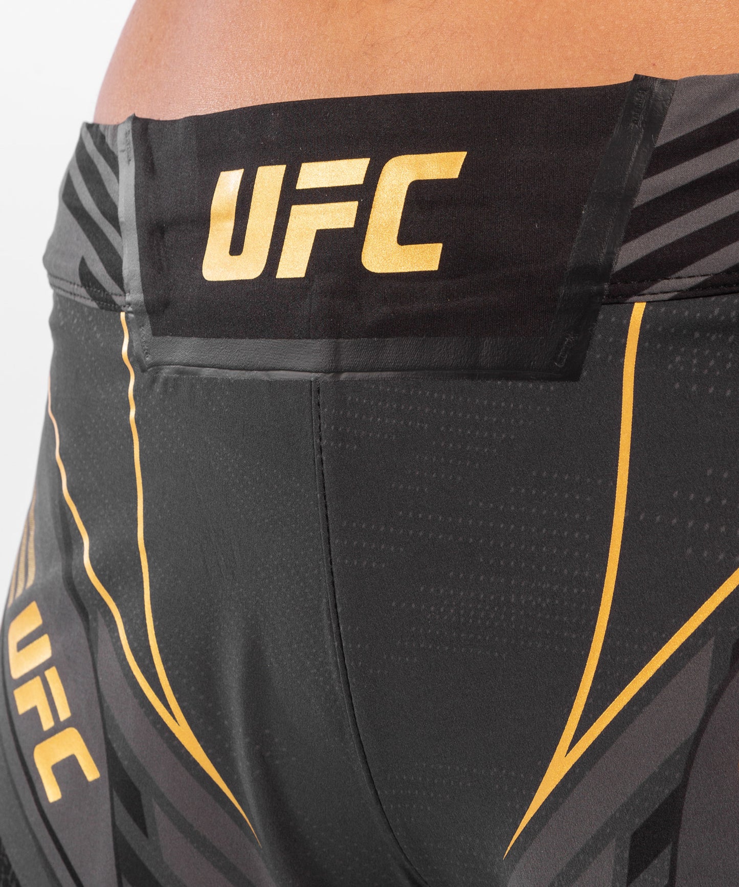 UFC Venum Authentic Fight Night Women's Shorts - Long Fit - Yellow
