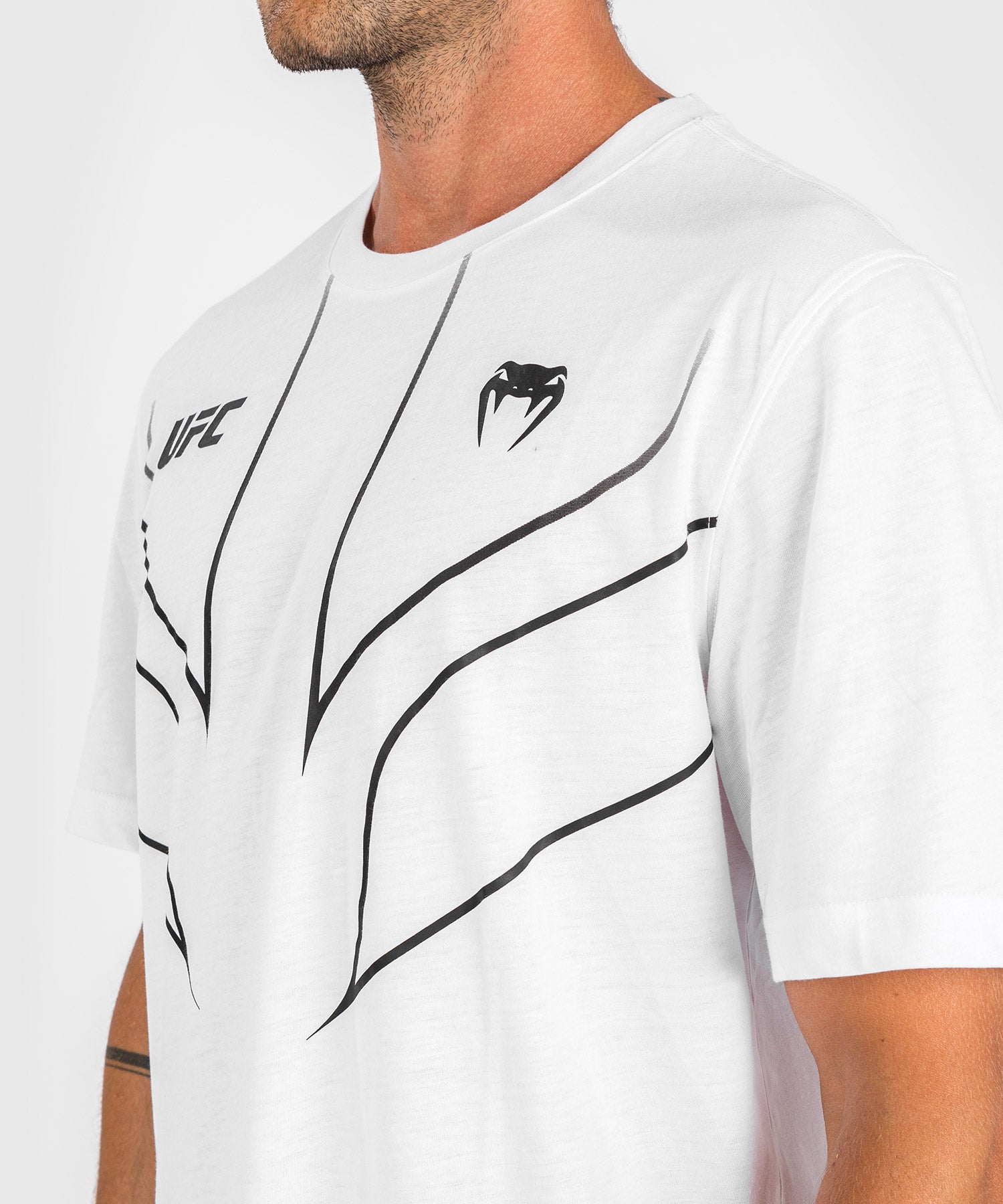 T-Shirt Homme UFC Venum Performance Institute 2.0 - Blanc